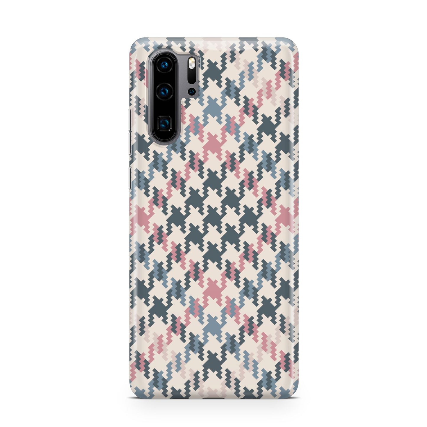 Houndstooth Fabric Effect Huawei P30 Pro Phone Case