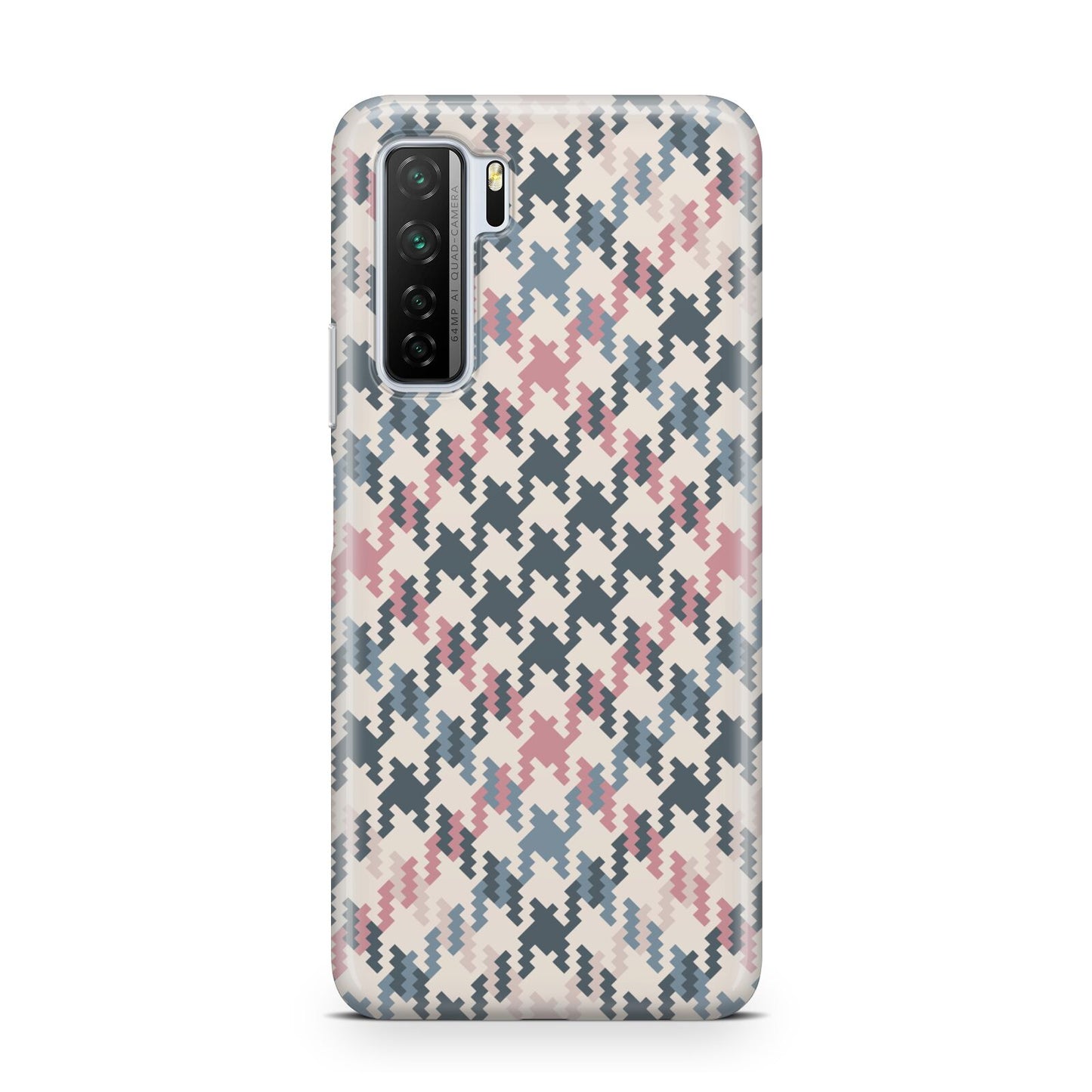 Houndstooth Fabric Effect Huawei P40 Lite 5G Phone Case