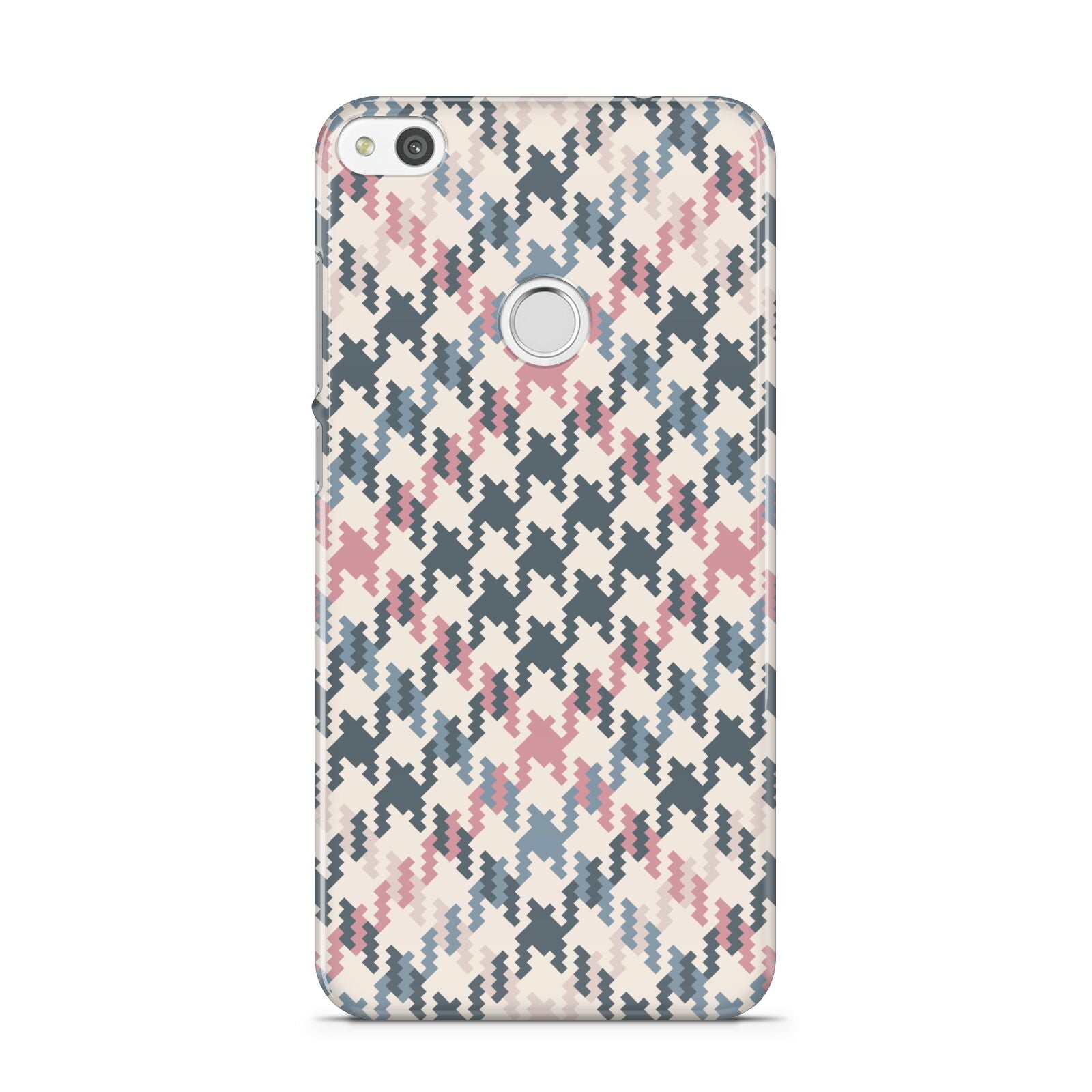 Houndstooth Fabric Effect Huawei P8 Lite Case