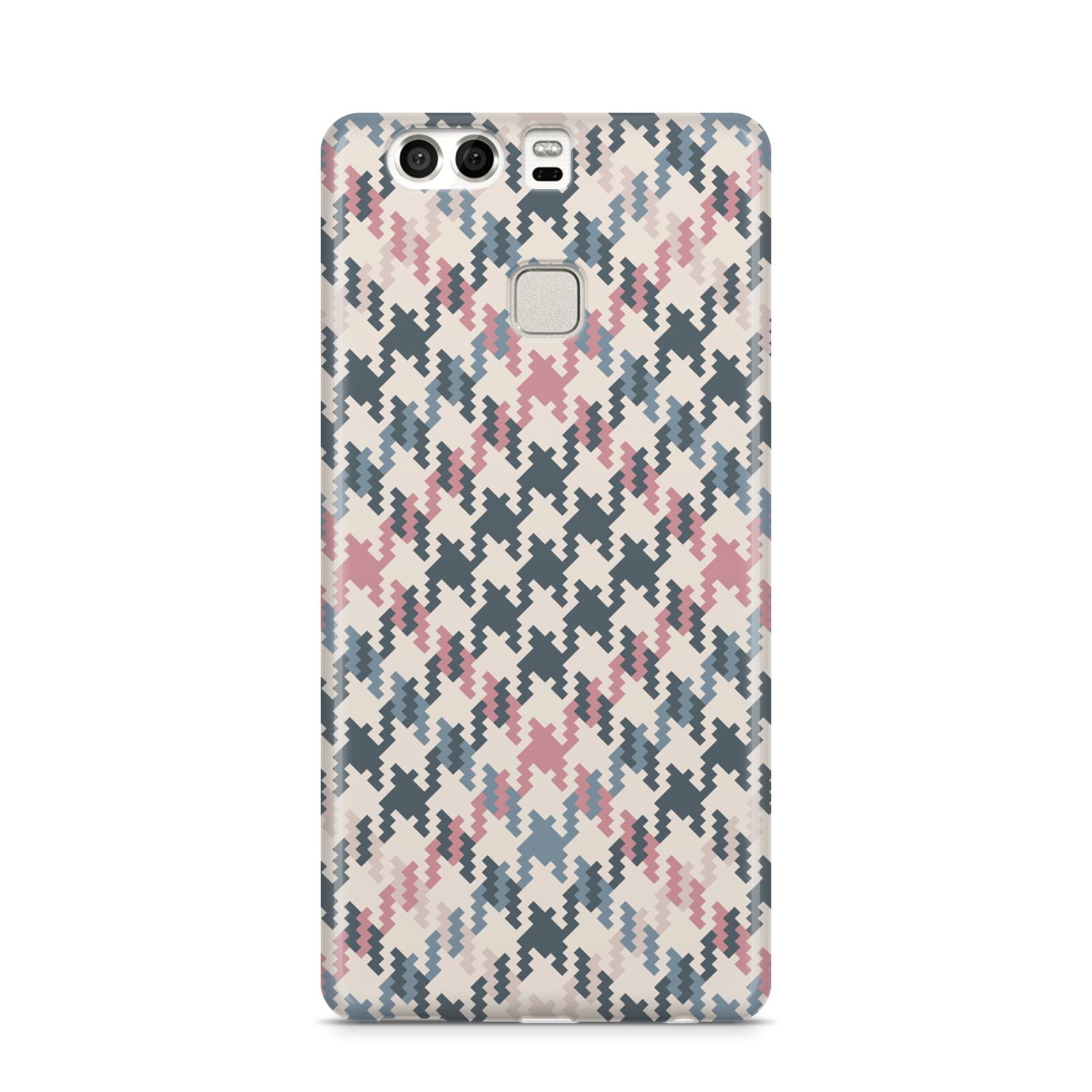 Houndstooth Fabric Effect Huawei P9 Case