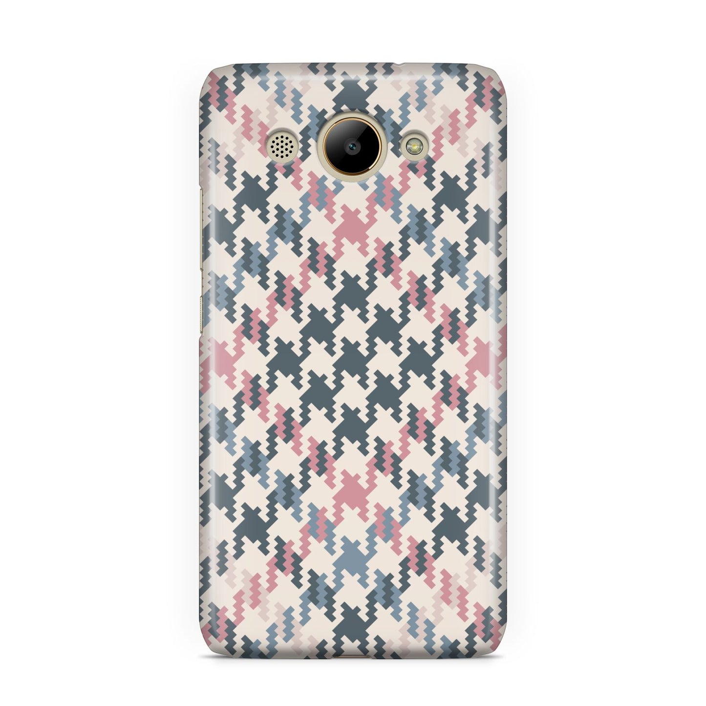 Houndstooth Fabric Effect Huawei Y3 2017