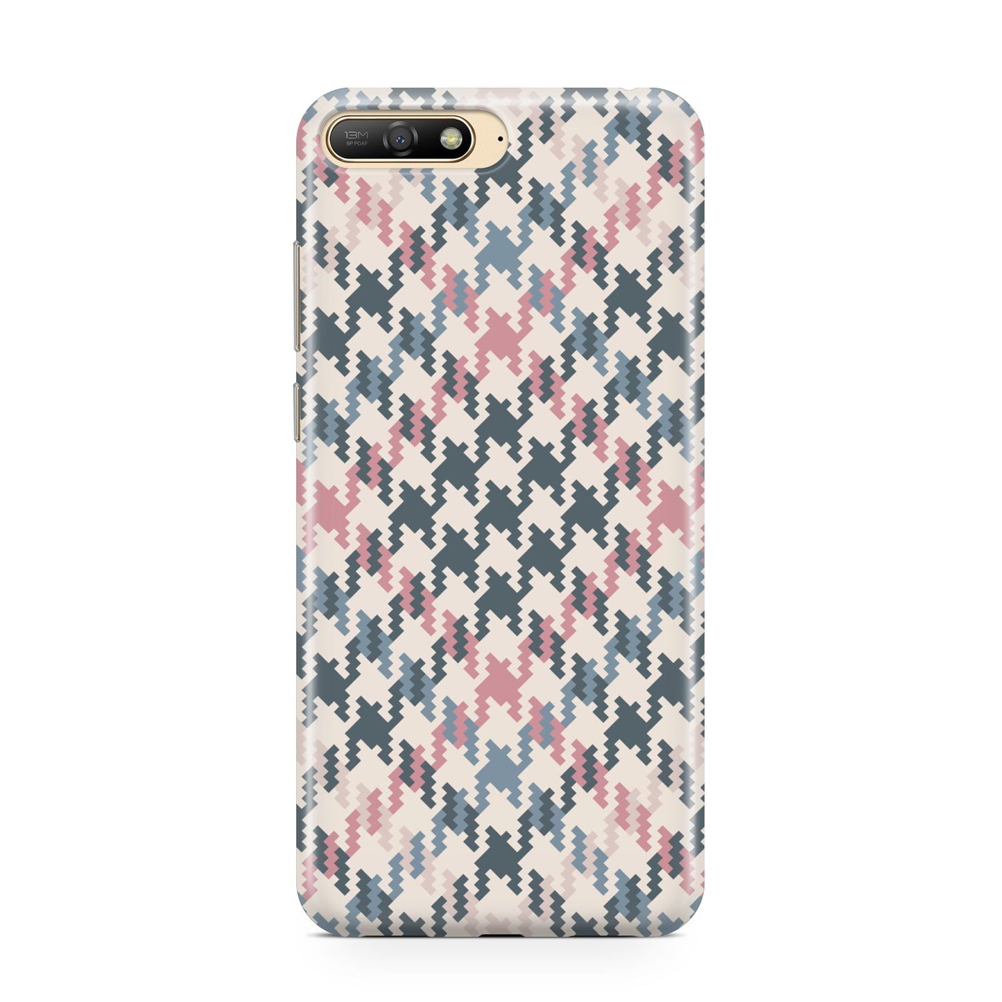 Houndstooth Fabric Effect Huawei Y6 2018