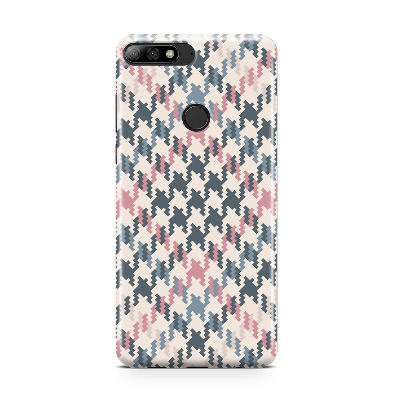 Houndstooth Fabric Effect Huawei Y7 2018