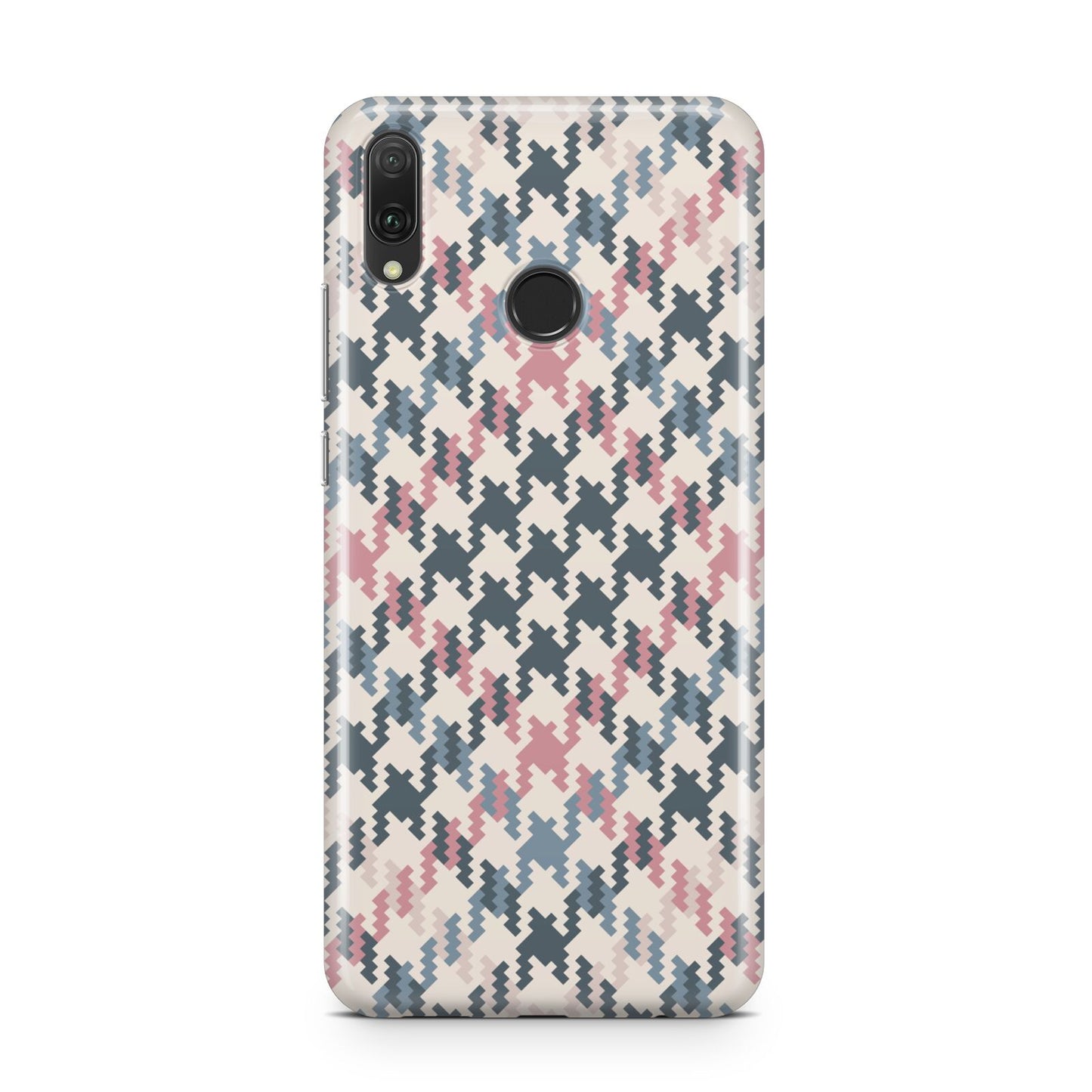 Houndstooth Fabric Effect Huawei Y9 2019