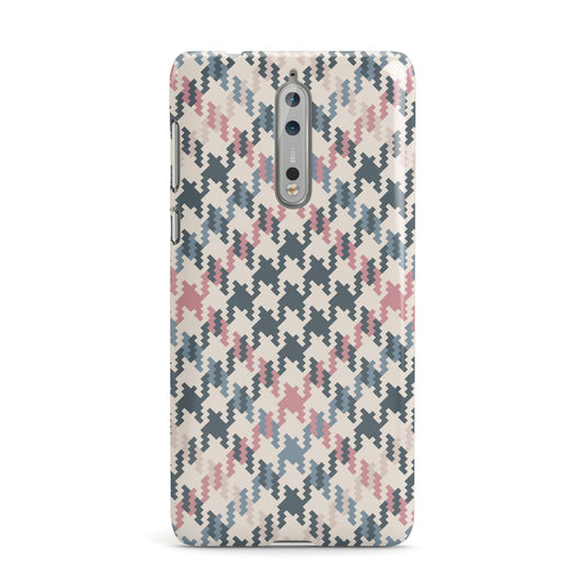 Houndstooth Fabric Effect Nokia Case