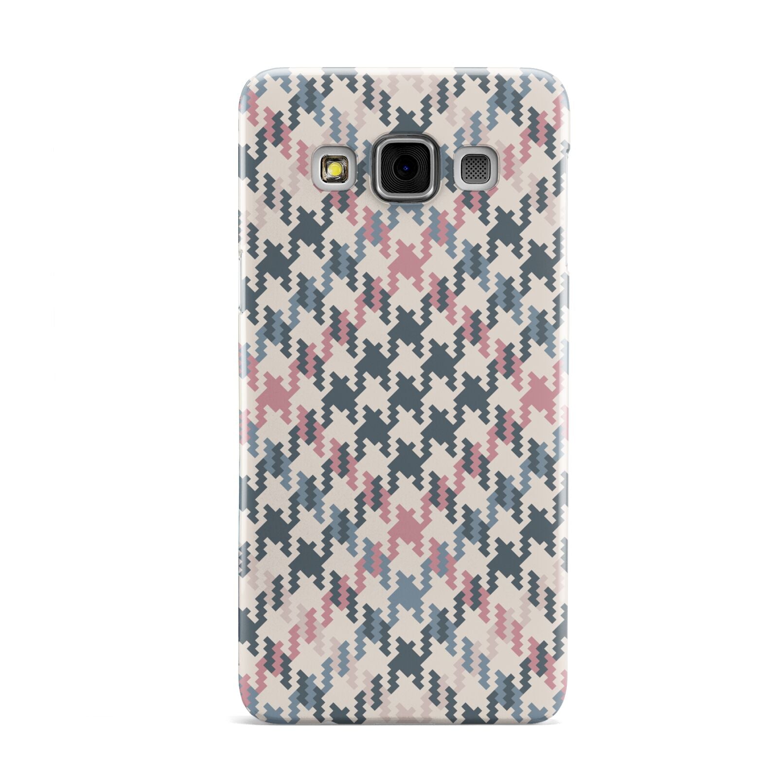 Houndstooth Fabric Effect Samsung Galaxy A3 Case