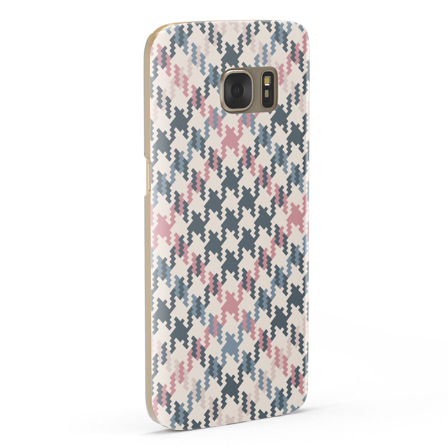 Houndstooth Fabric Effect Samsung Galaxy Case Fourty Five Degrees