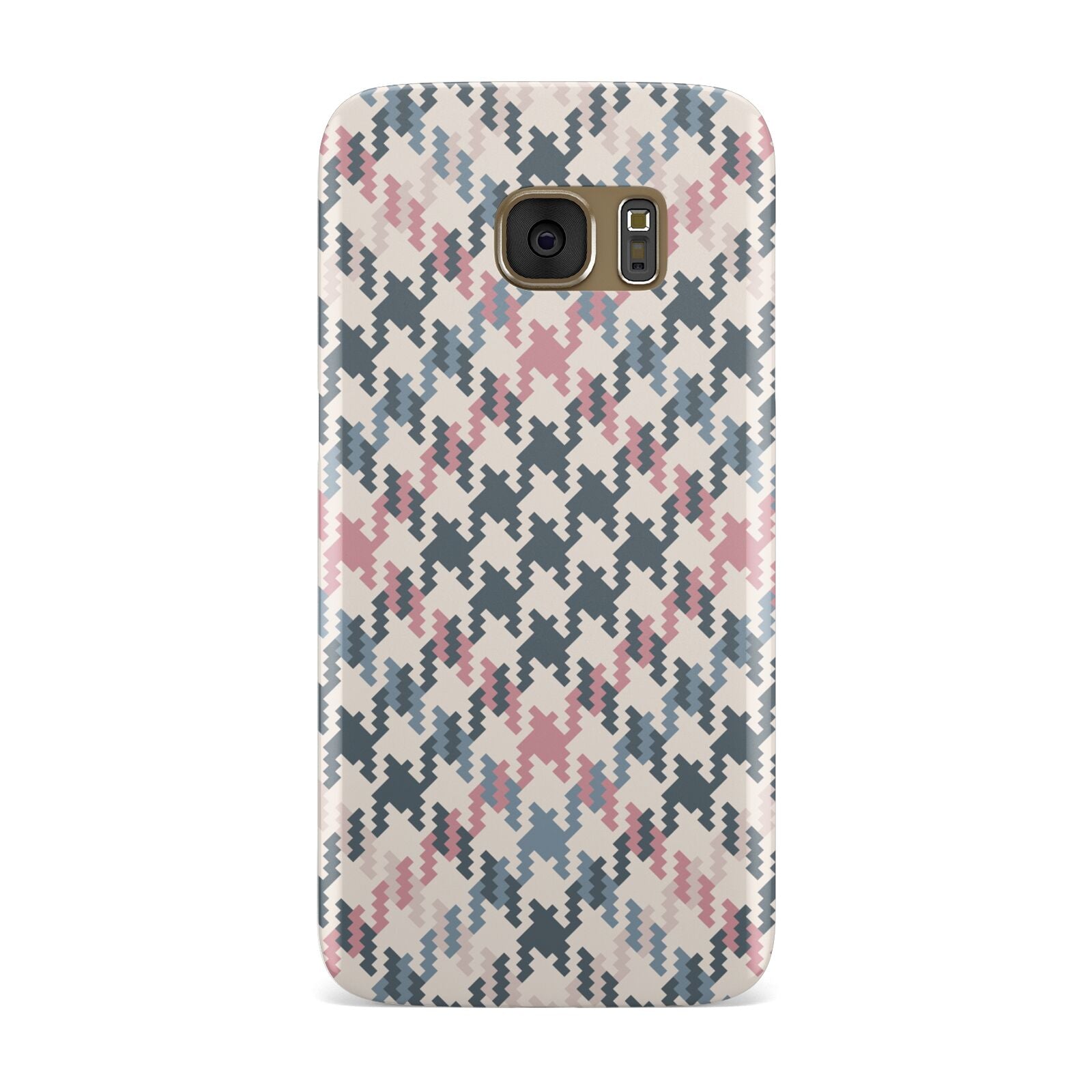 Houndstooth Fabric Effect Samsung Galaxy Case