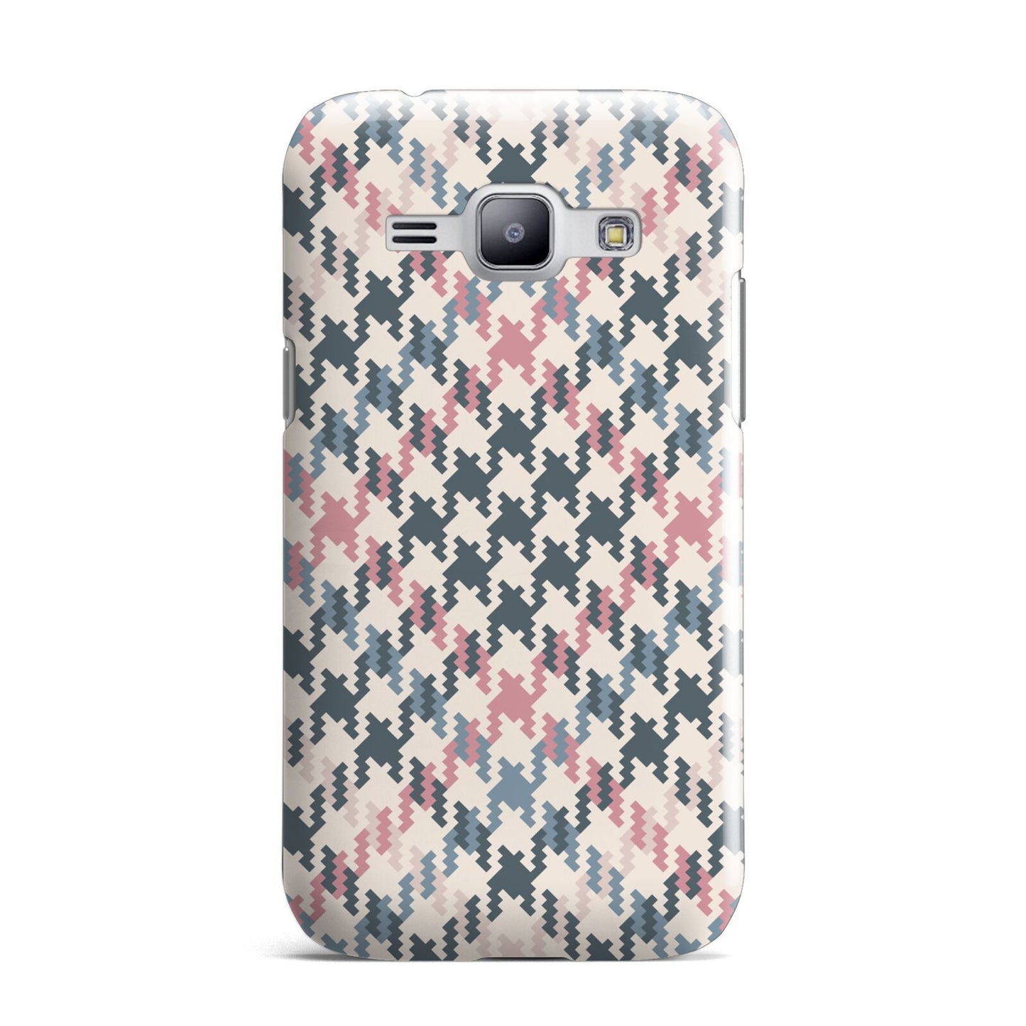 Houndstooth Fabric Effect Samsung Galaxy J1 2015 Case