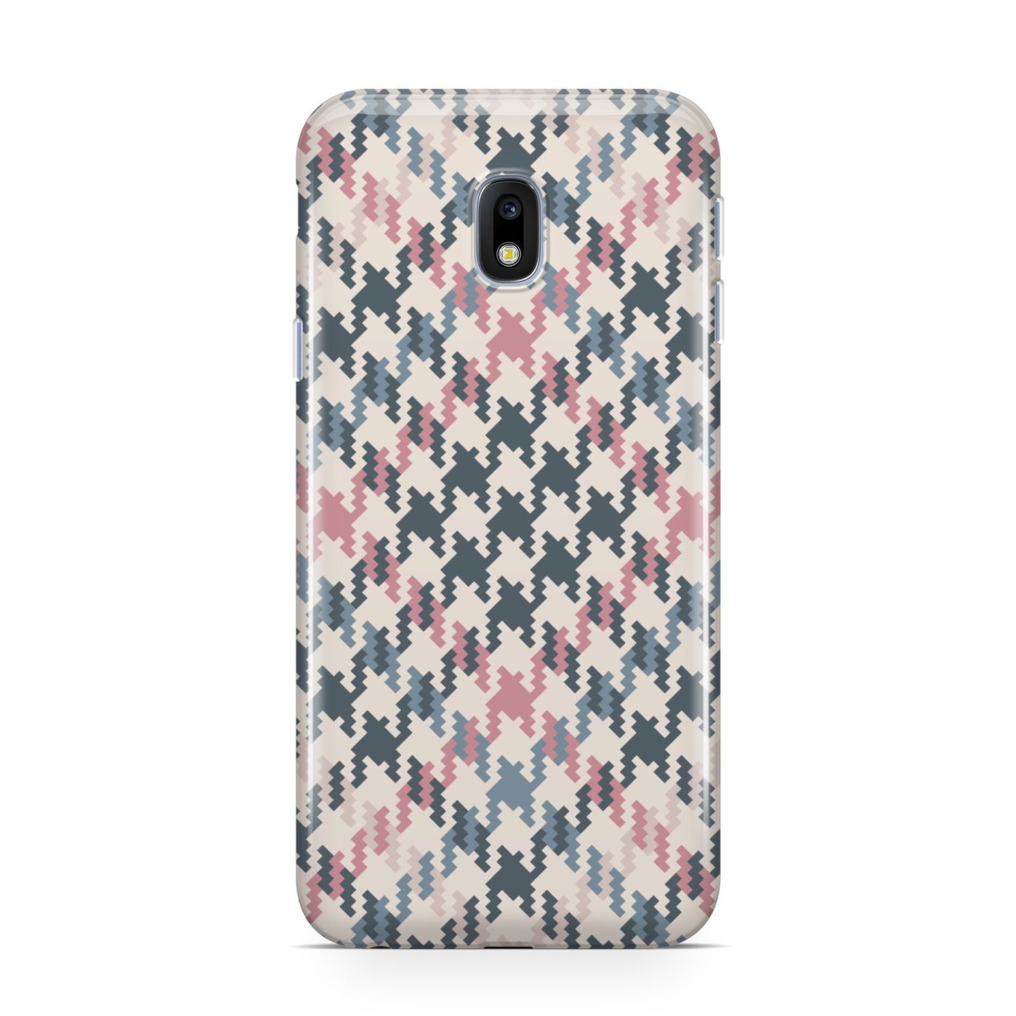 Houndstooth Fabric Effect Samsung Galaxy J3 2017 Case