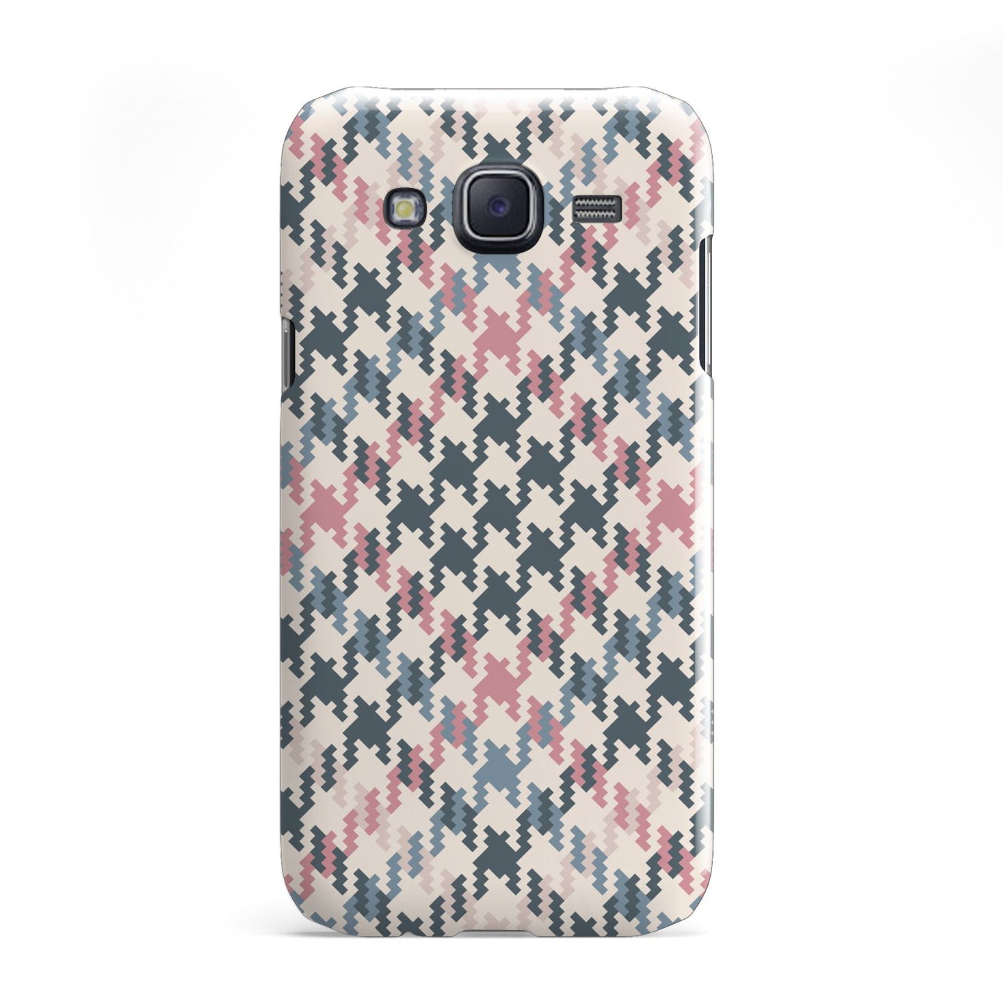 Houndstooth Fabric Effect Samsung Galaxy J5 Case