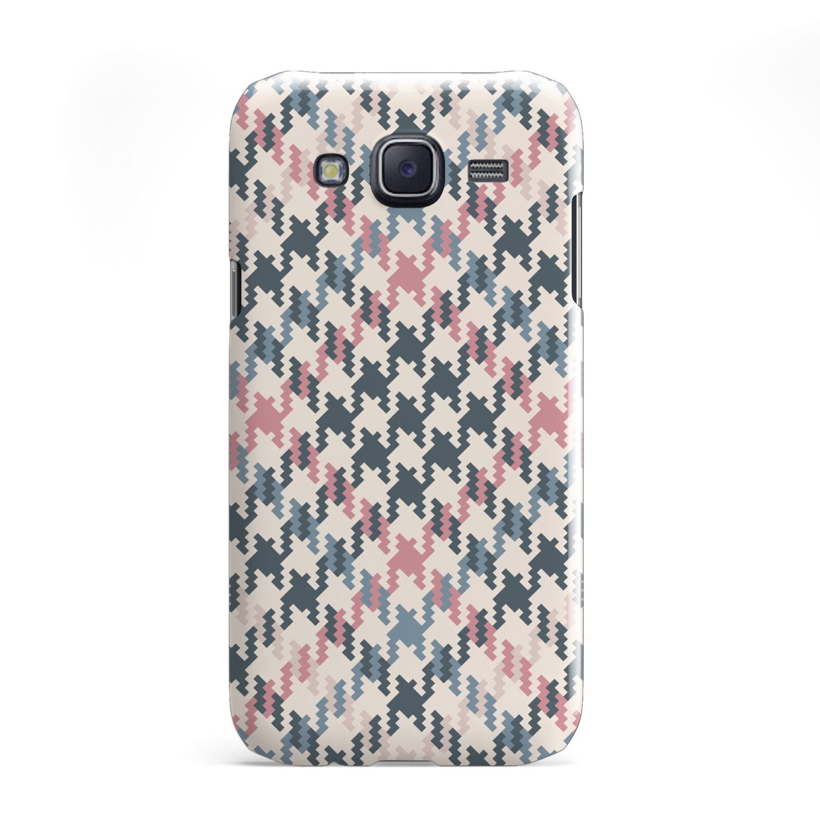 Houndstooth Fabric Effect Samsung Galaxy J5 Case