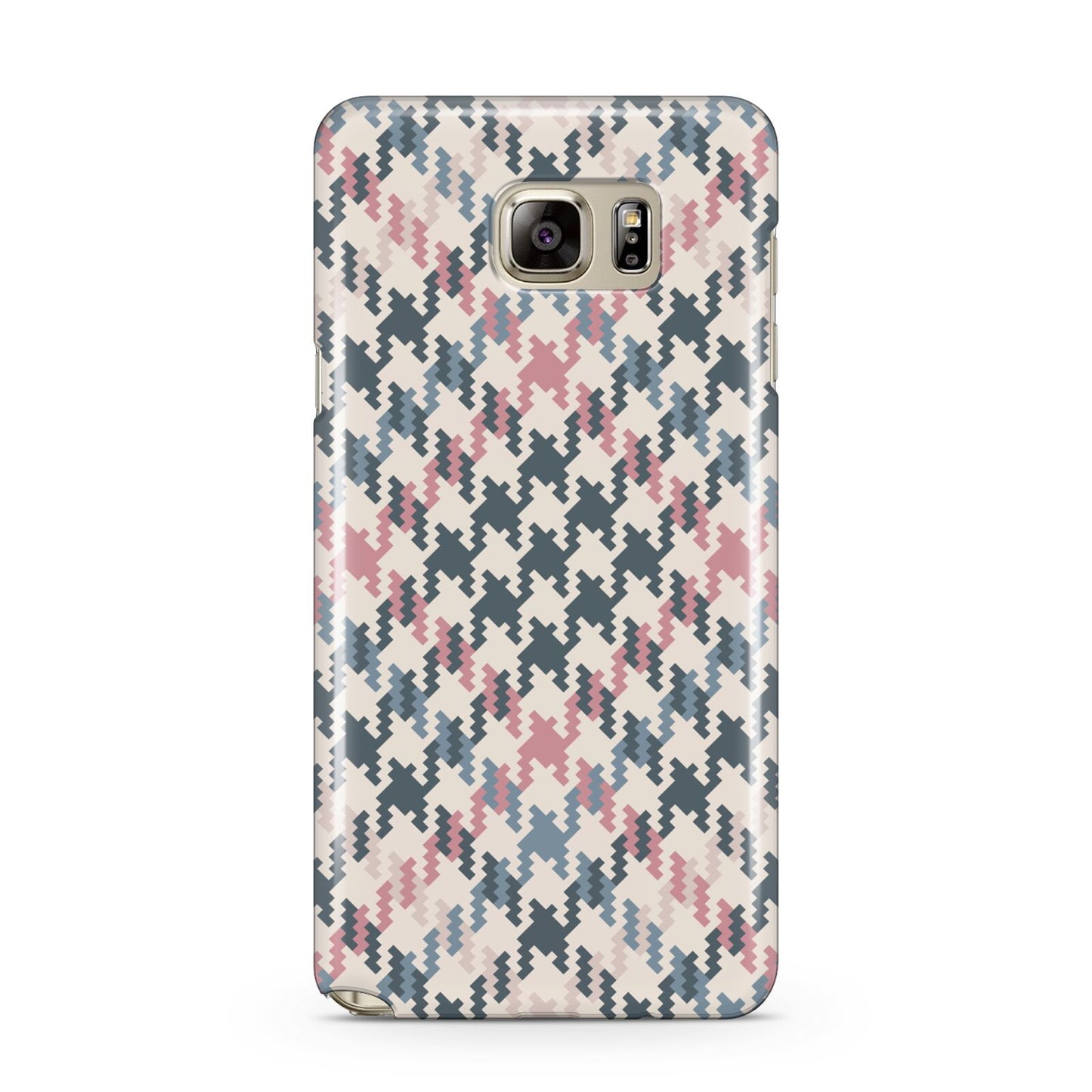 Houndstooth Fabric Effect Samsung Galaxy Note 5 Case