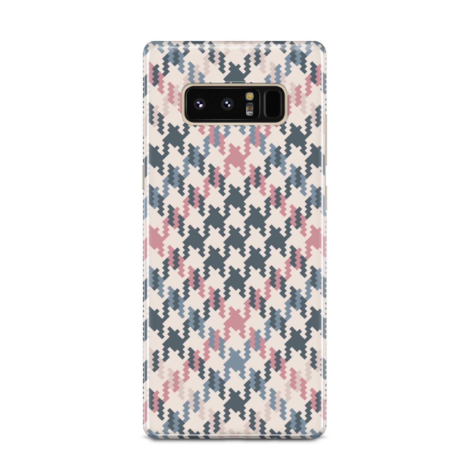 Houndstooth Fabric Effect Samsung Galaxy Note 8 Case