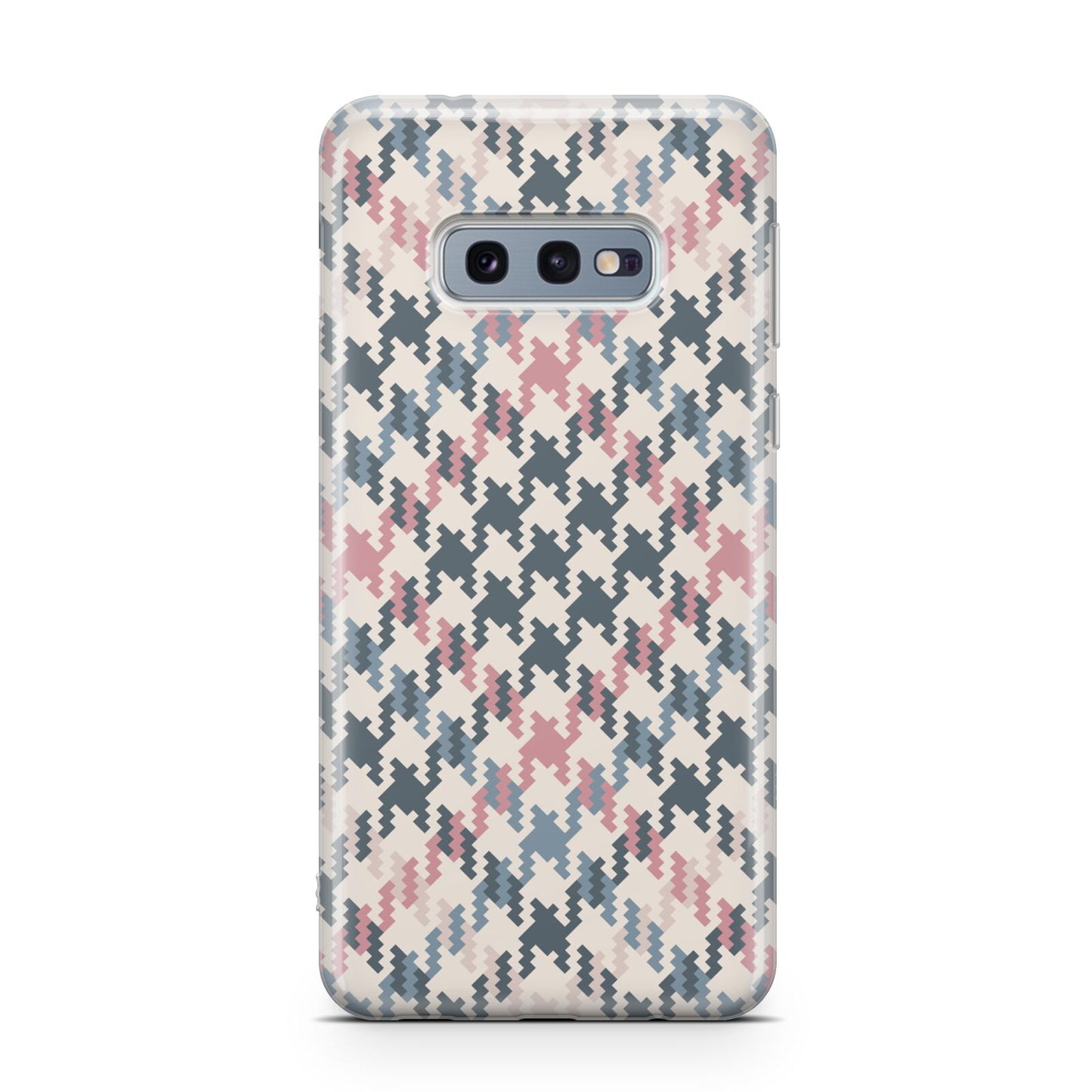 Houndstooth Fabric Effect Samsung Galaxy S10E Case