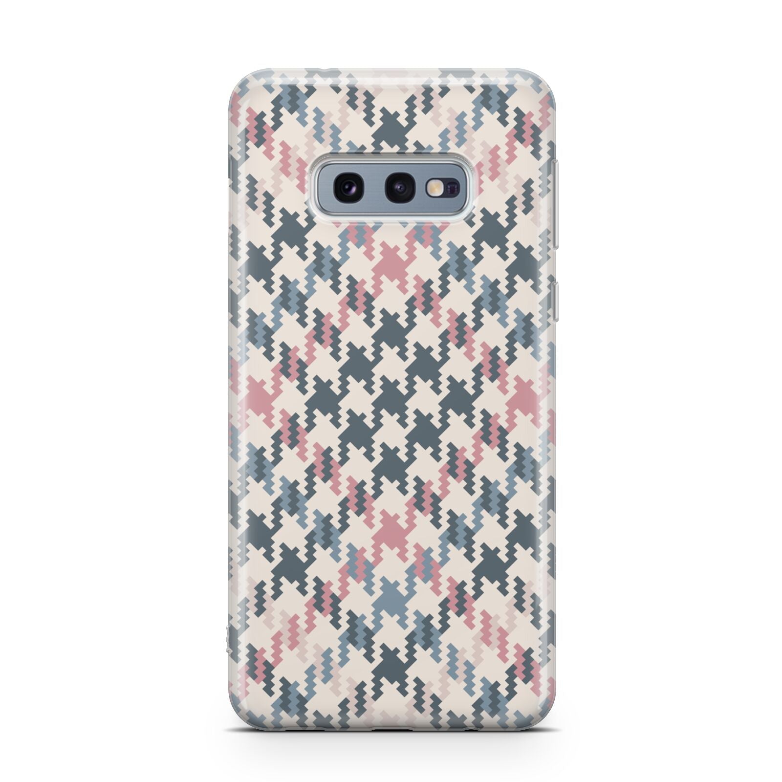 Houndstooth Fabric Effect Samsung Galaxy S10E Case