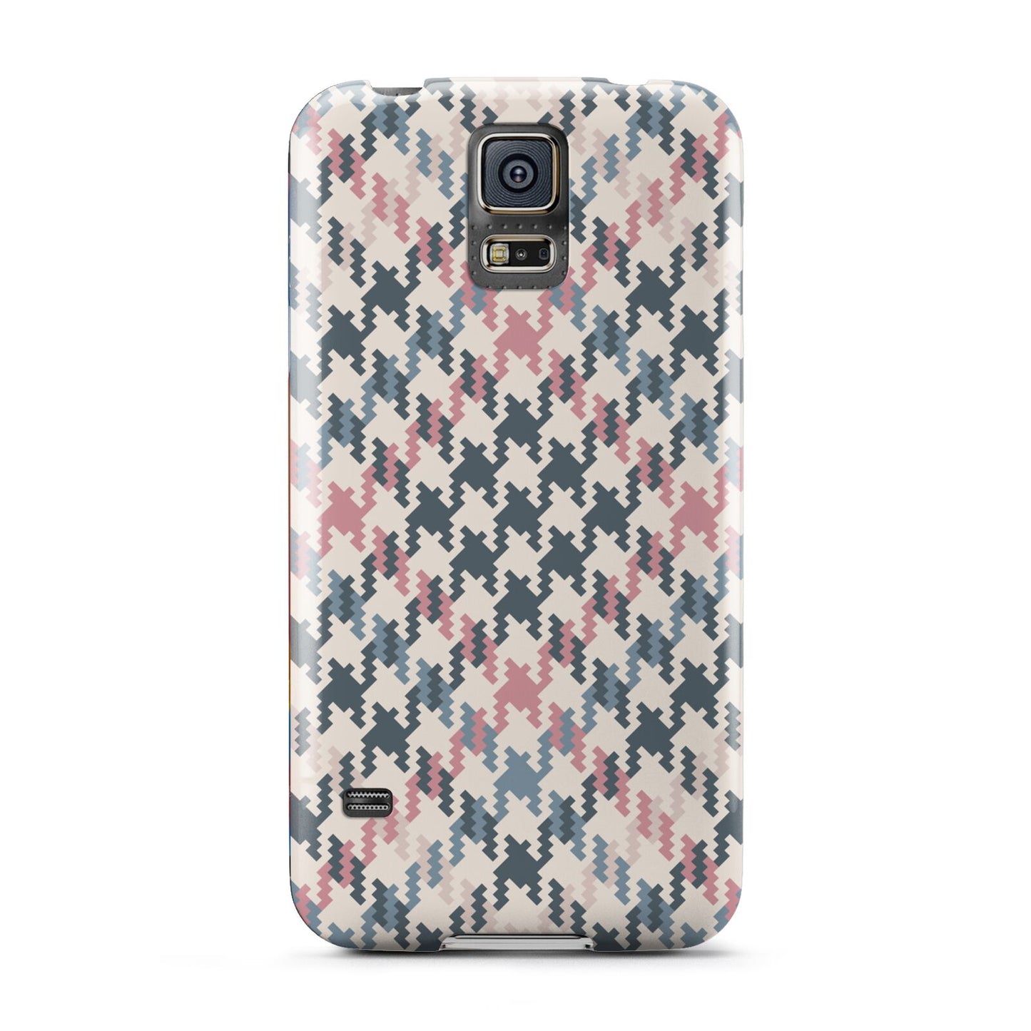 Houndstooth Fabric Effect Samsung Galaxy S5 Case