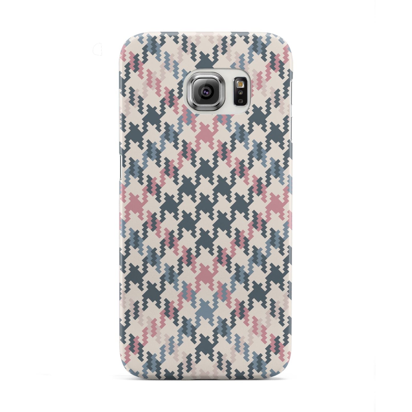 Houndstooth Fabric Effect Samsung Galaxy S6 Edge Case