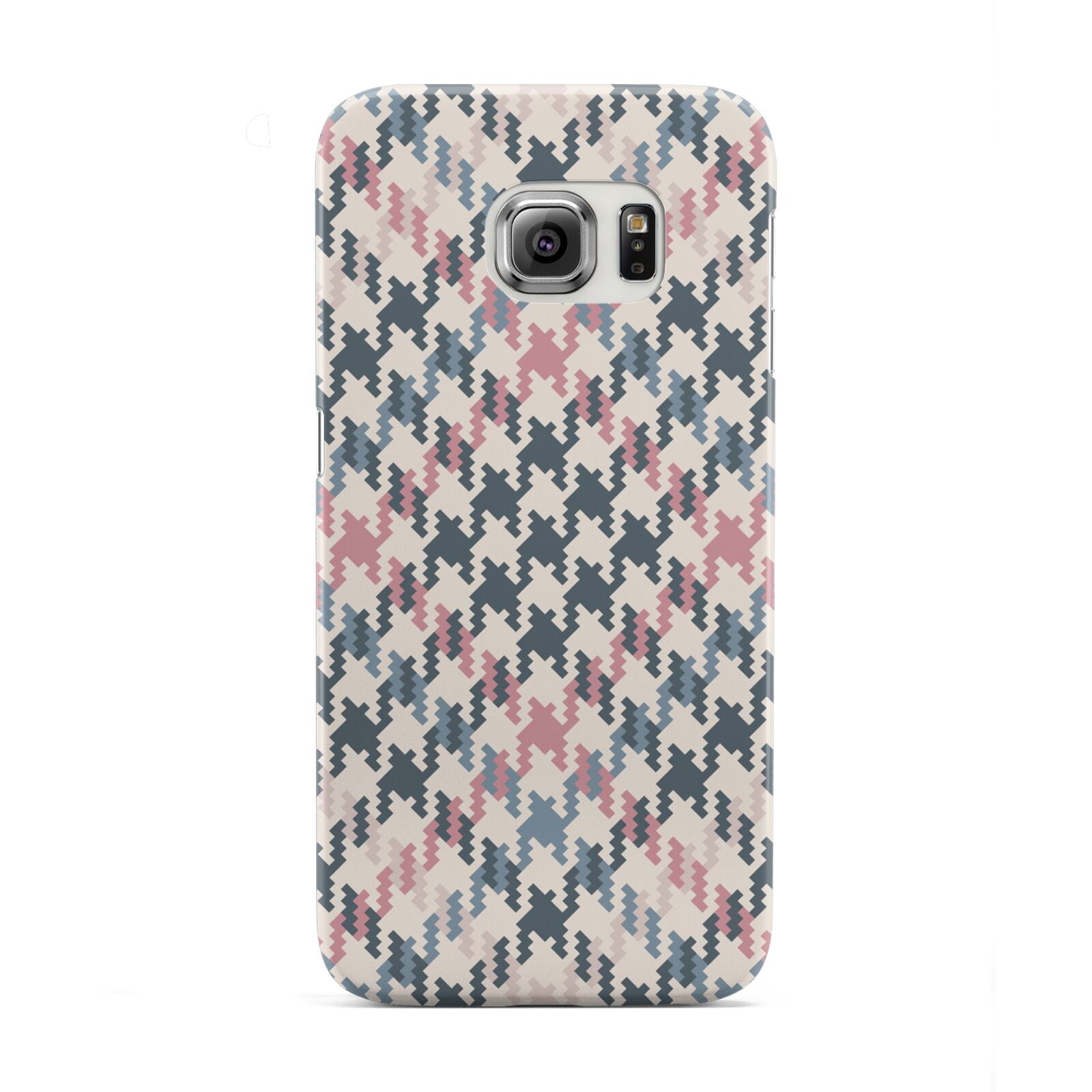 Houndstooth Fabric Effect Samsung Galaxy S6 Edge Case