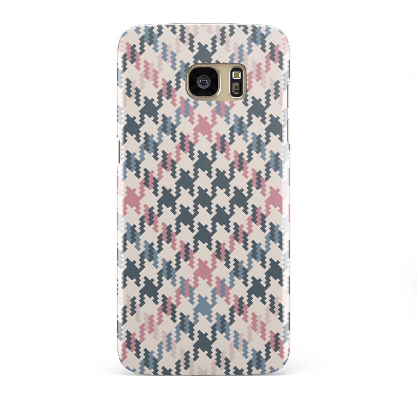 Houndstooth Fabric Effect Samsung Galaxy S7 Edge Case