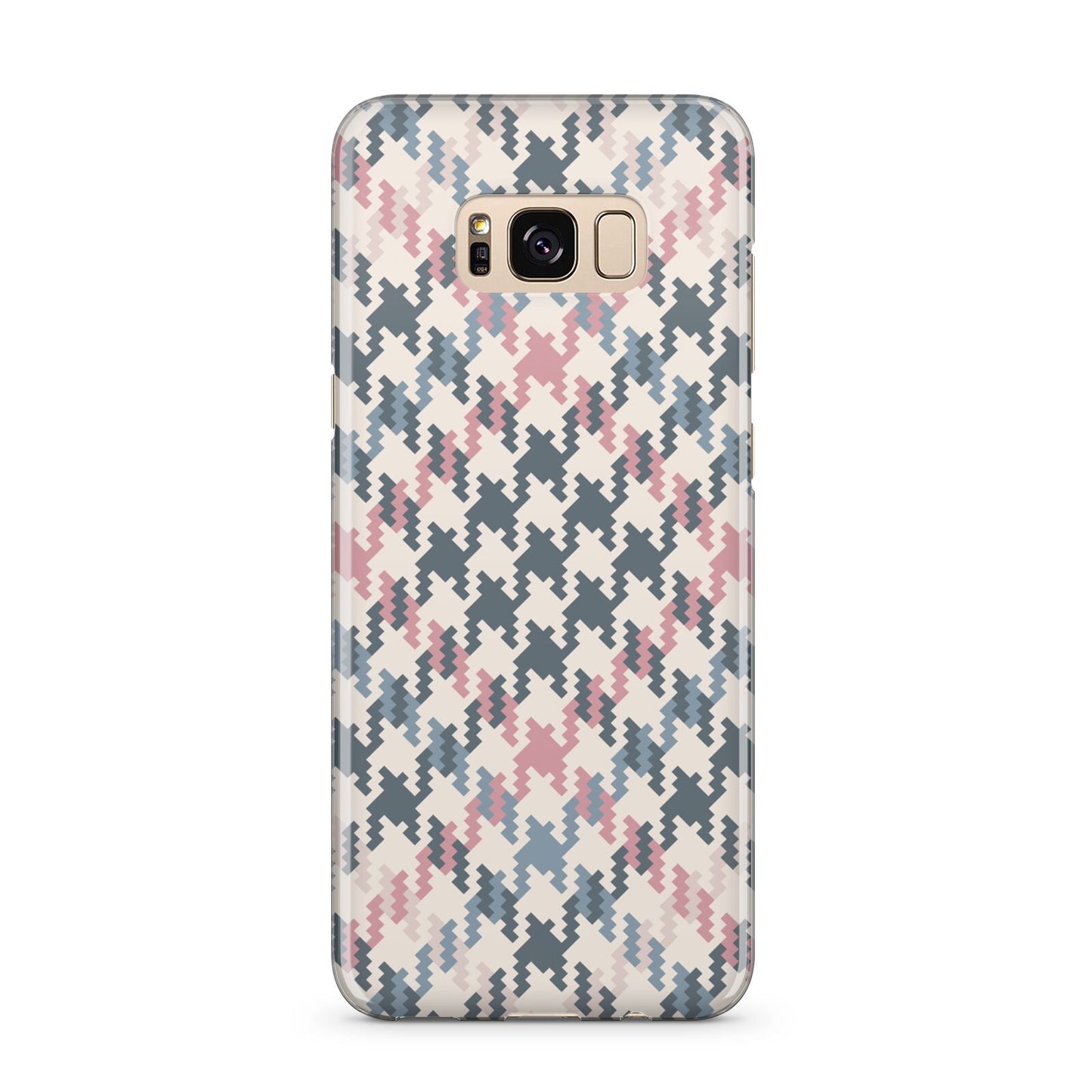 Houndstooth Fabric Effect Samsung Galaxy S8 Plus Case