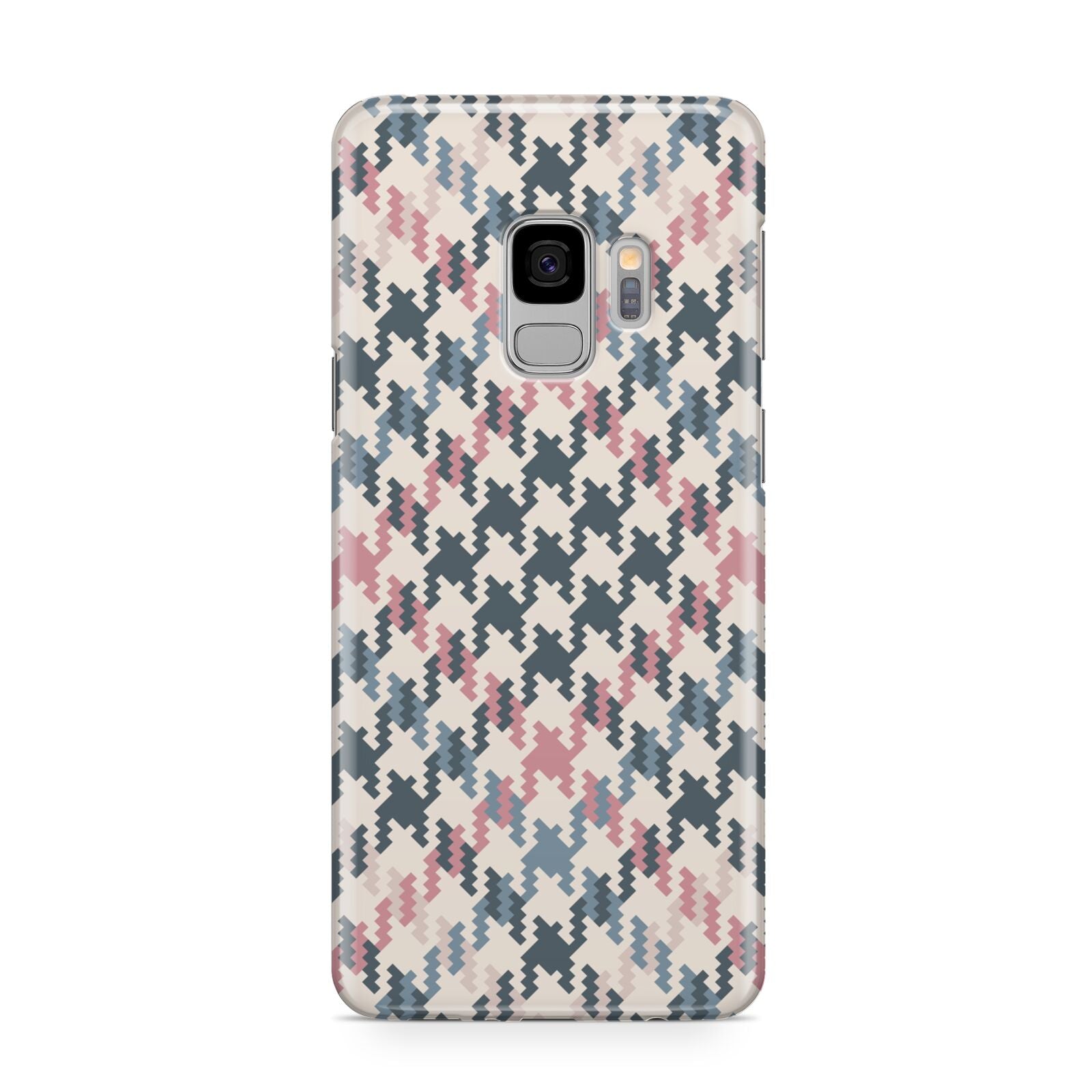 Houndstooth Fabric Effect Samsung Galaxy S9 Case