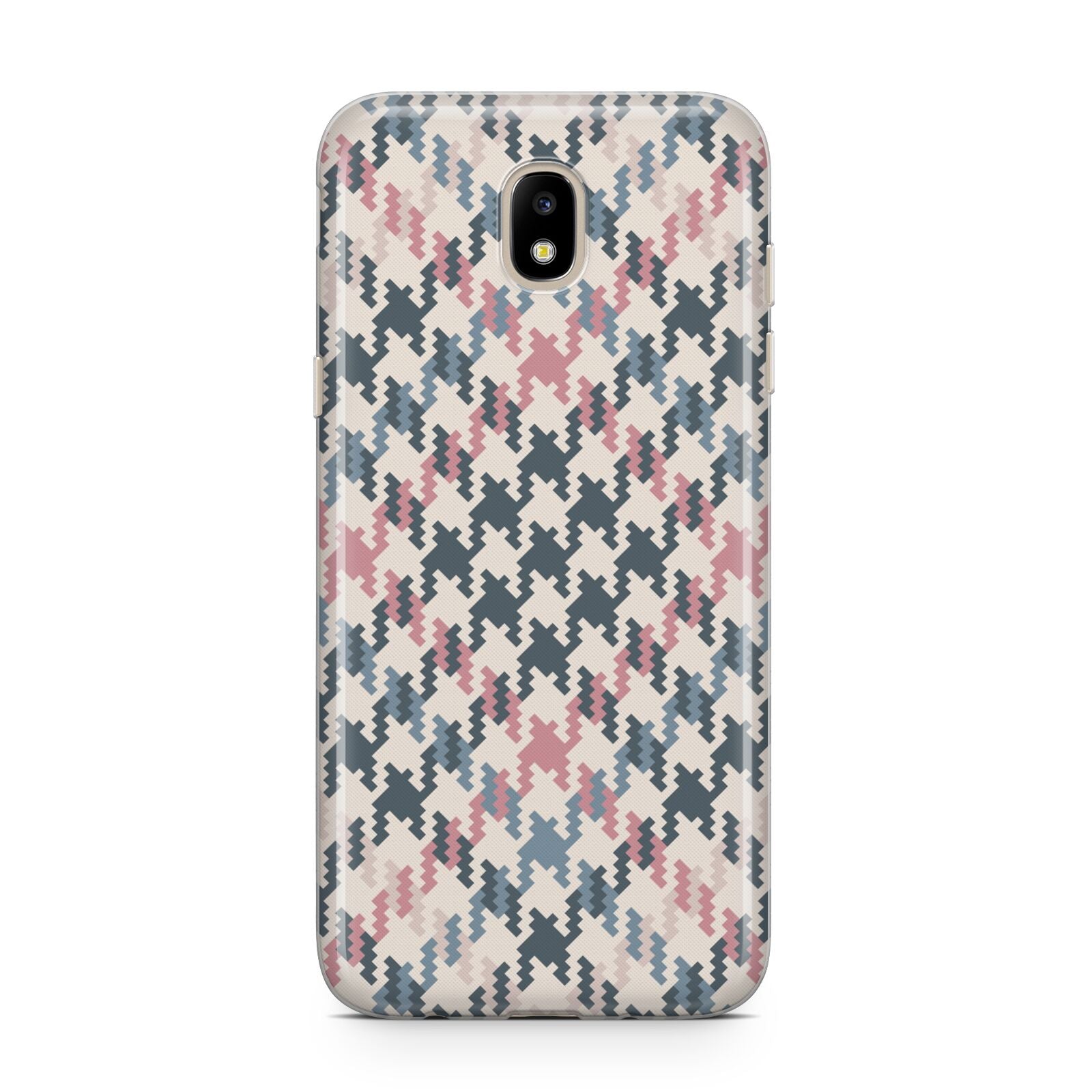 Houndstooth Fabric Effect Samsung J5 2017 Case