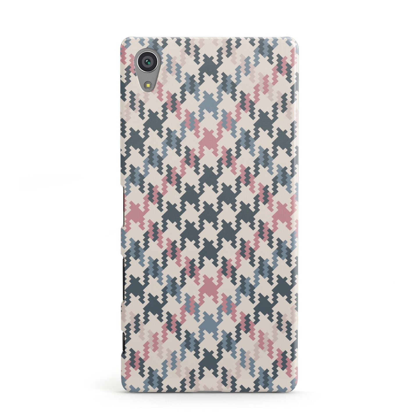 Houndstooth Fabric Effect Sony Xperia Case