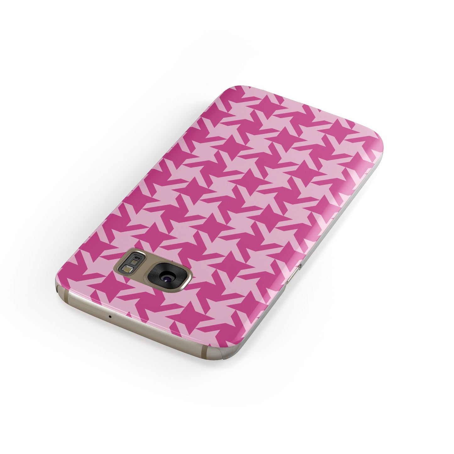 Houndstooth Samsung Galaxy Case Front Close Up