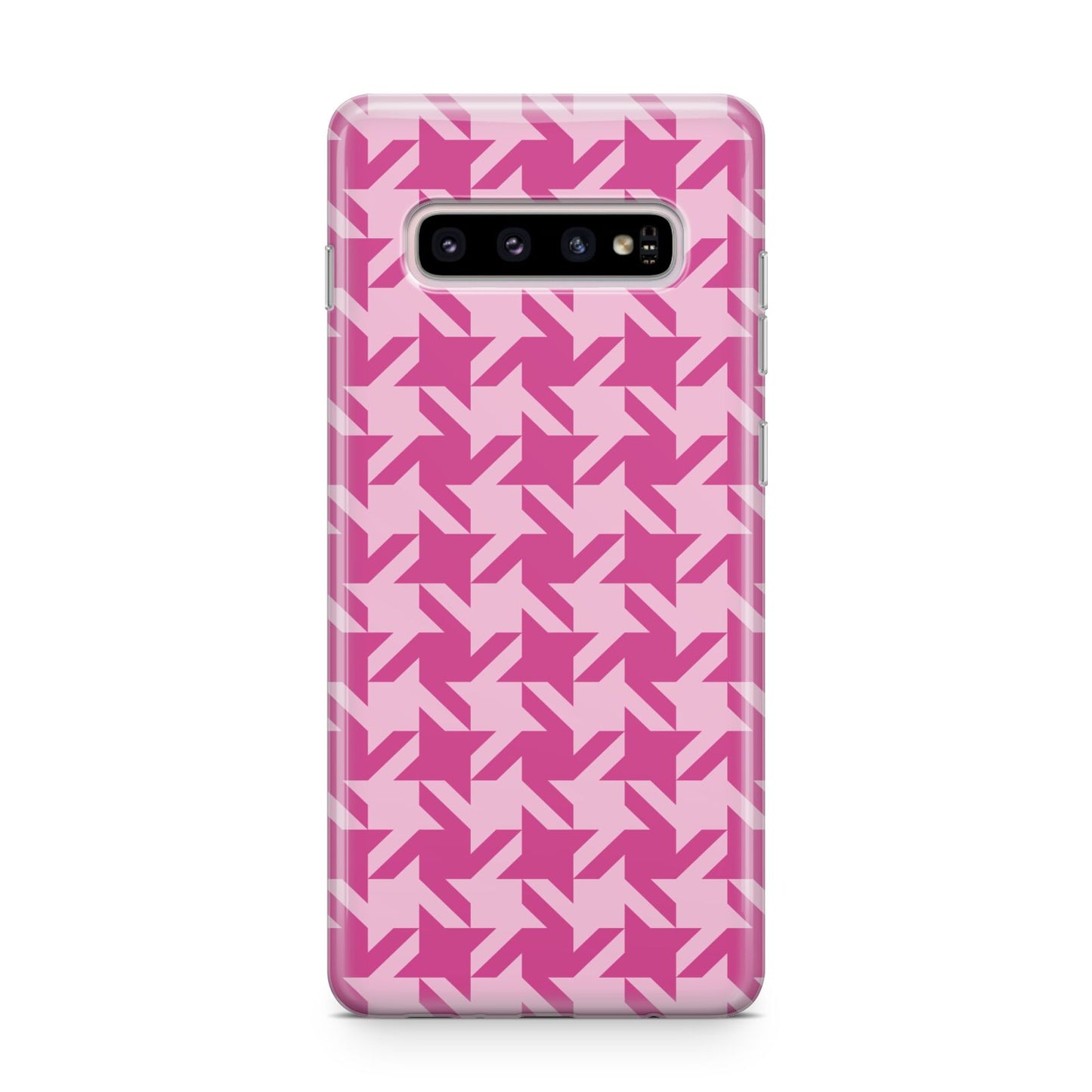 Houndstooth Samsung Galaxy S10 Plus Case