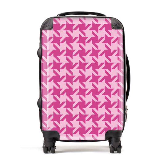 Houndstooth Suitcase