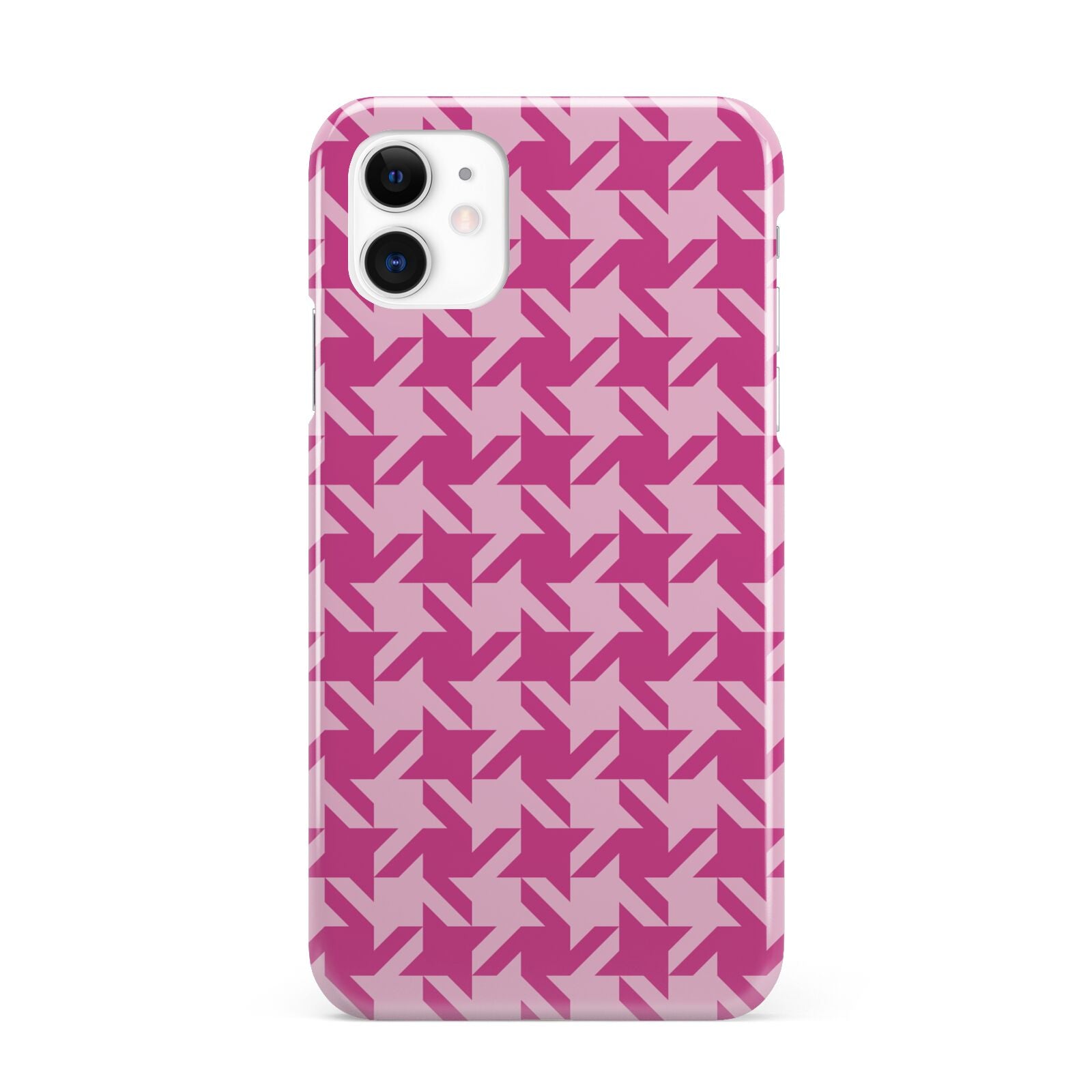 Houndstooth iPhone 11 3D Snap Case