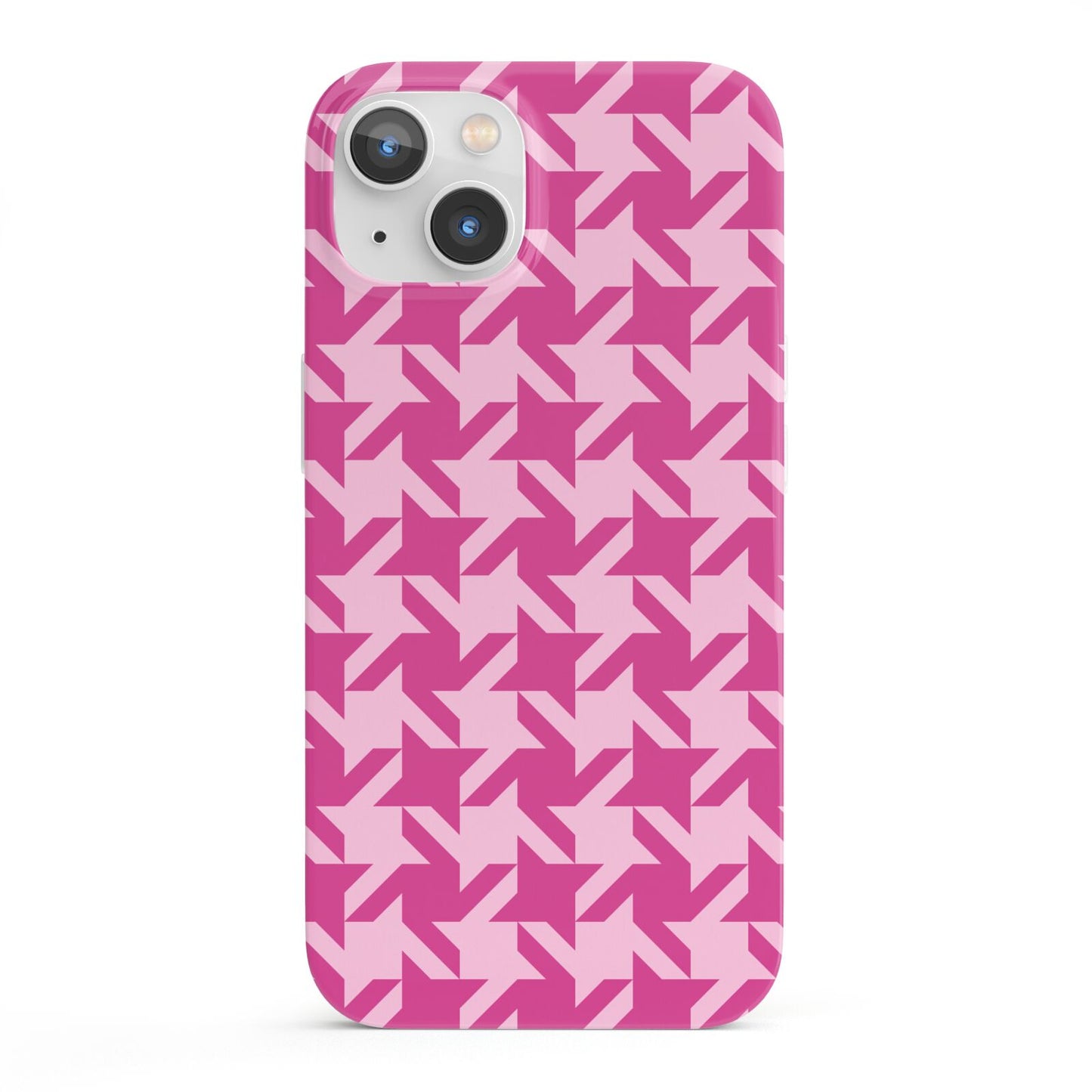 Houndstooth iPhone 13 Full Wrap 3D Snap Case