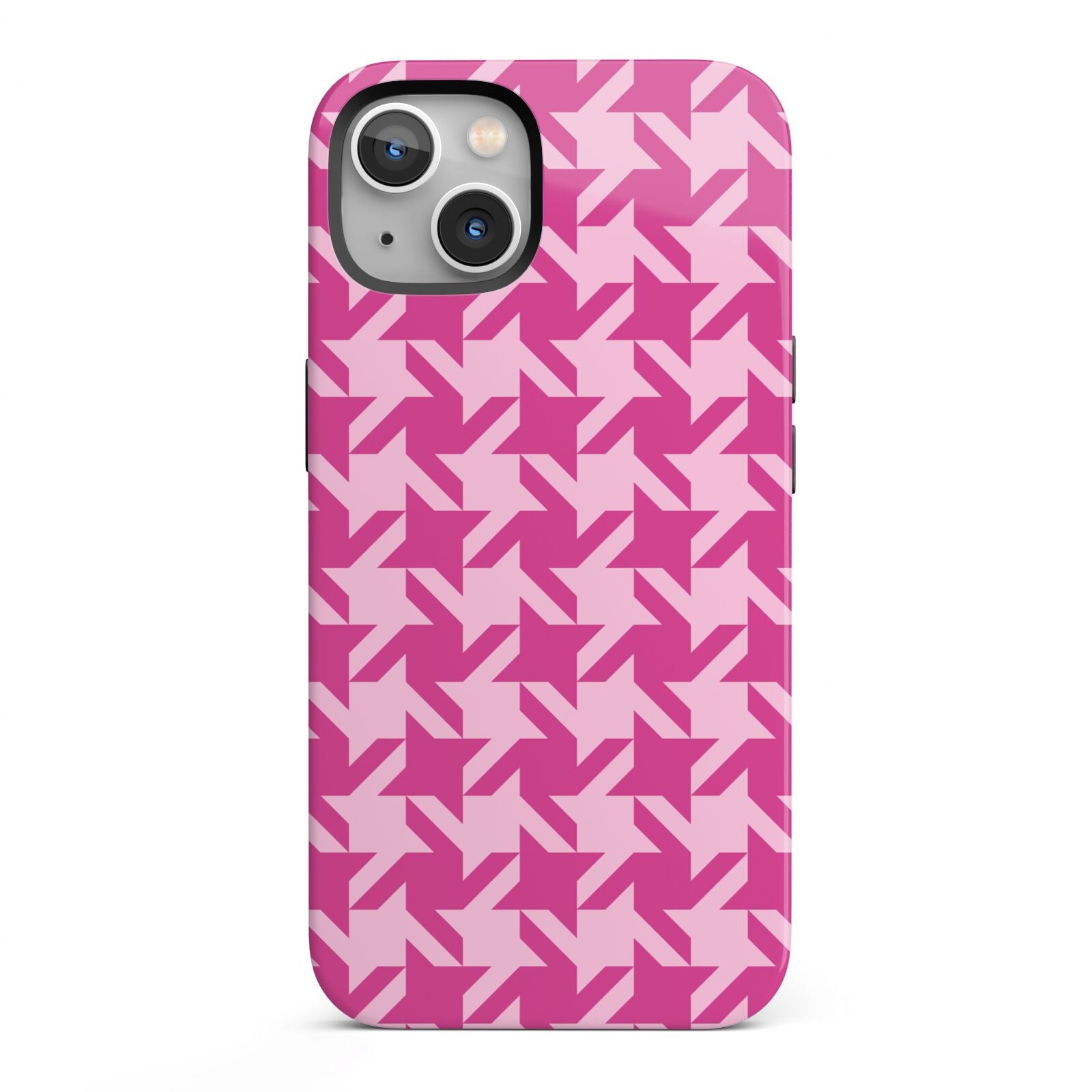 Houndstooth iPhone 13 Full Wrap 3D Tough Case