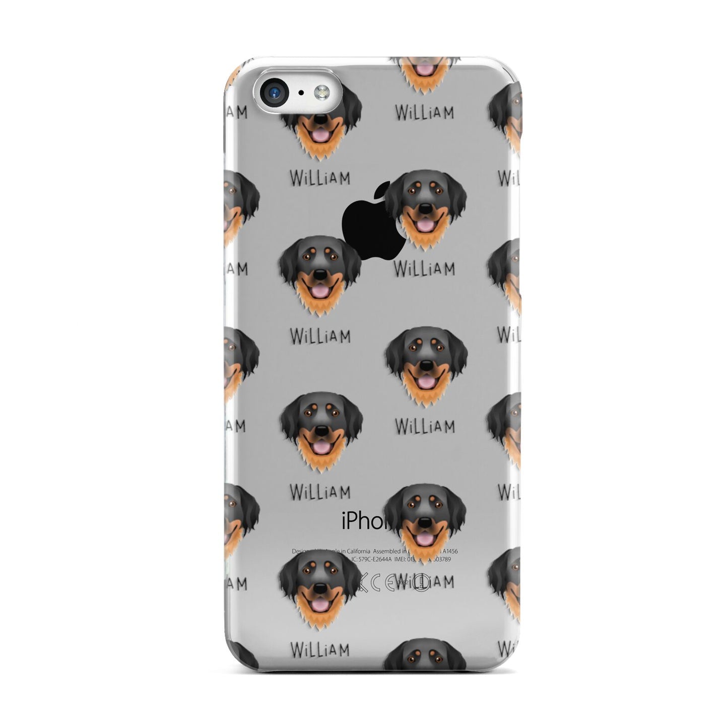 Hovawart Icon with Name Apple iPhone 5c Case