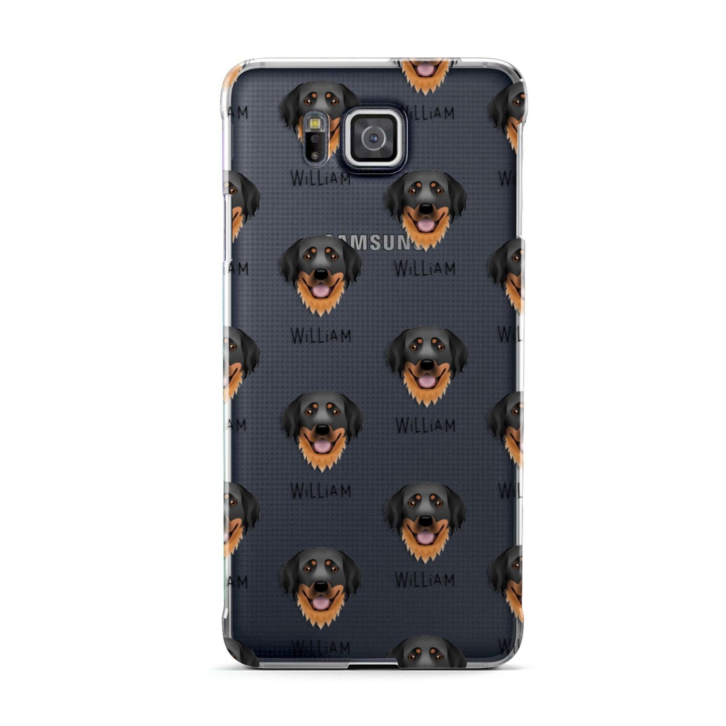 Hovawart Icon with Name Samsung Galaxy Alpha Case