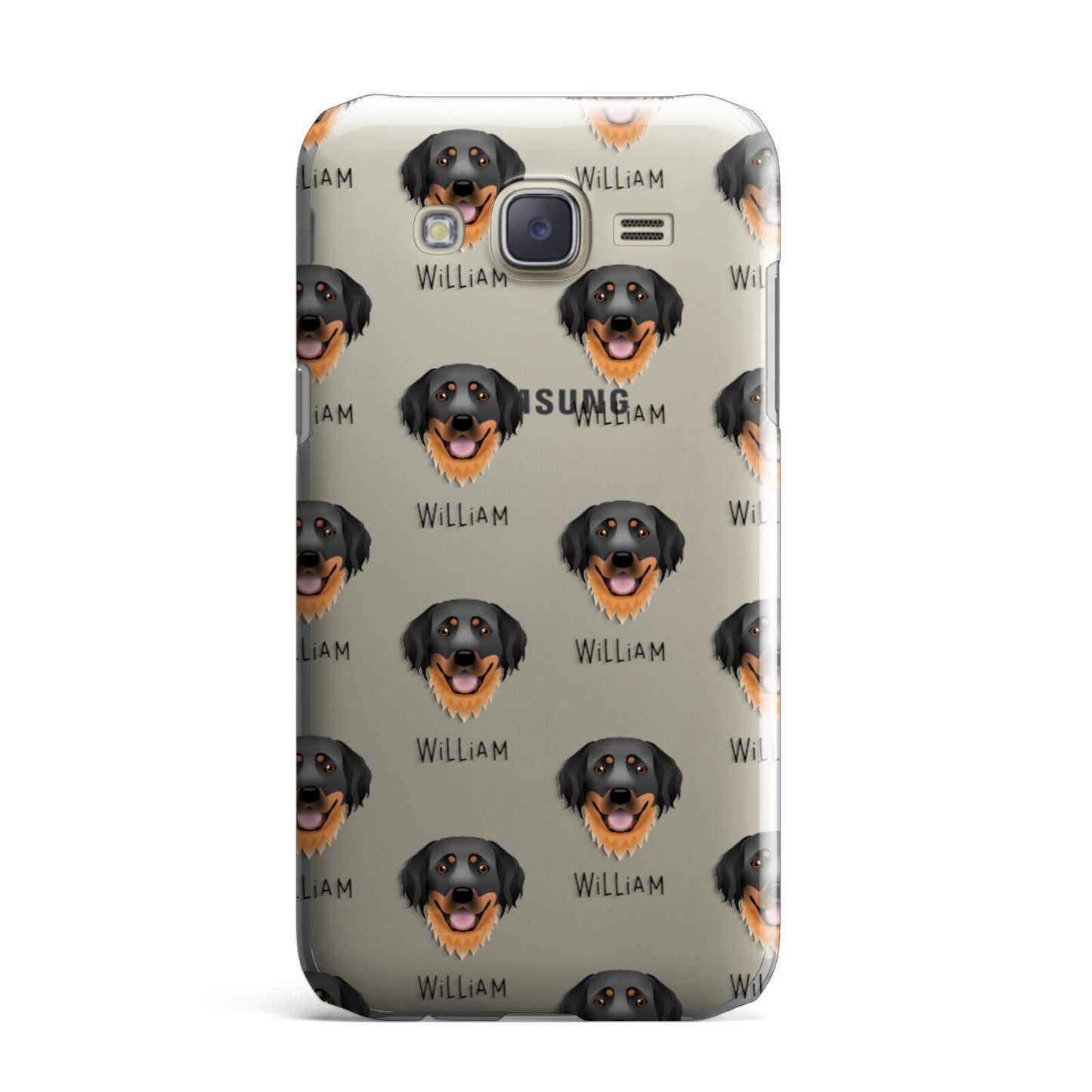 Hovawart Icon with Name Samsung Galaxy J7 Case