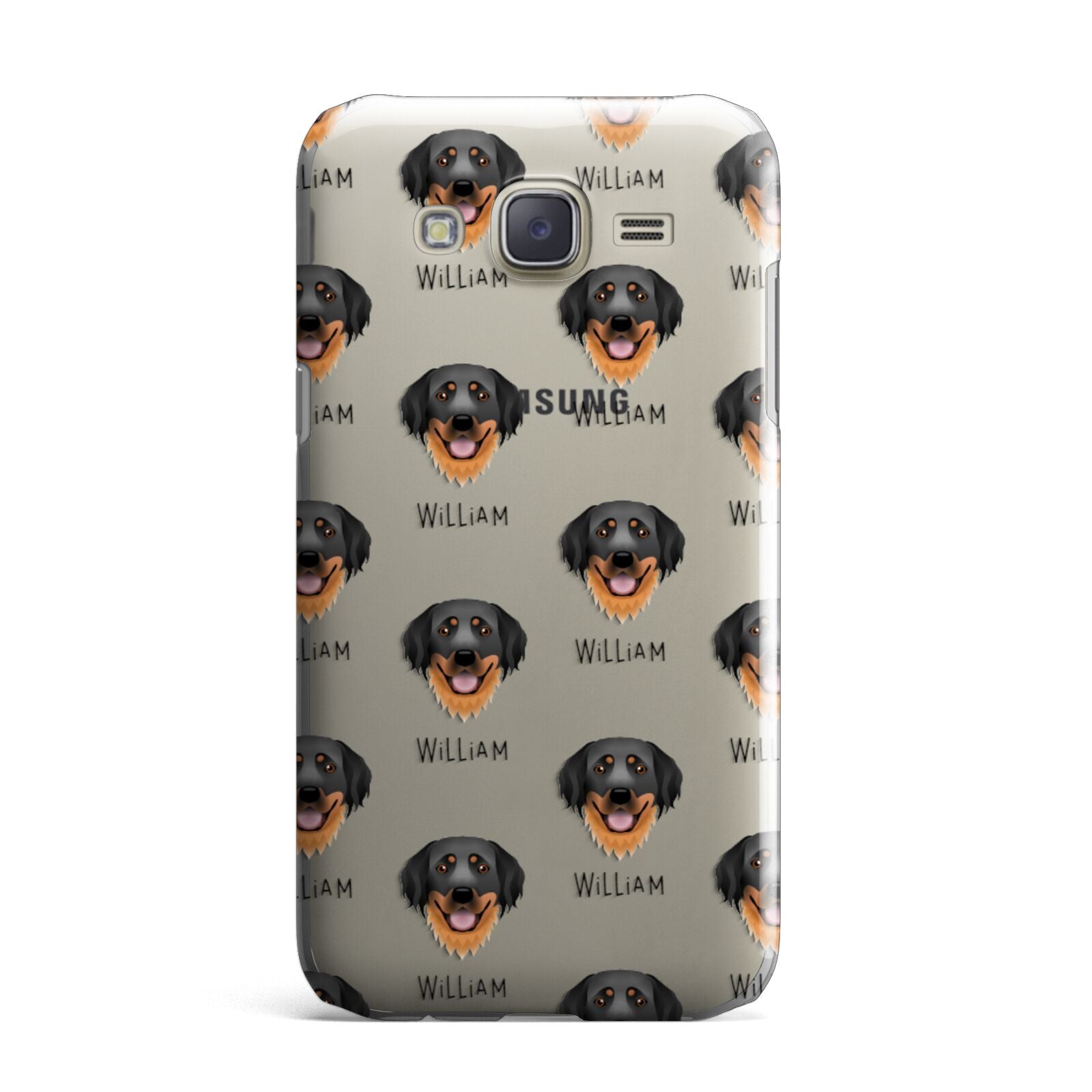 Hovawart Icon with Name Samsung Galaxy J7 Case