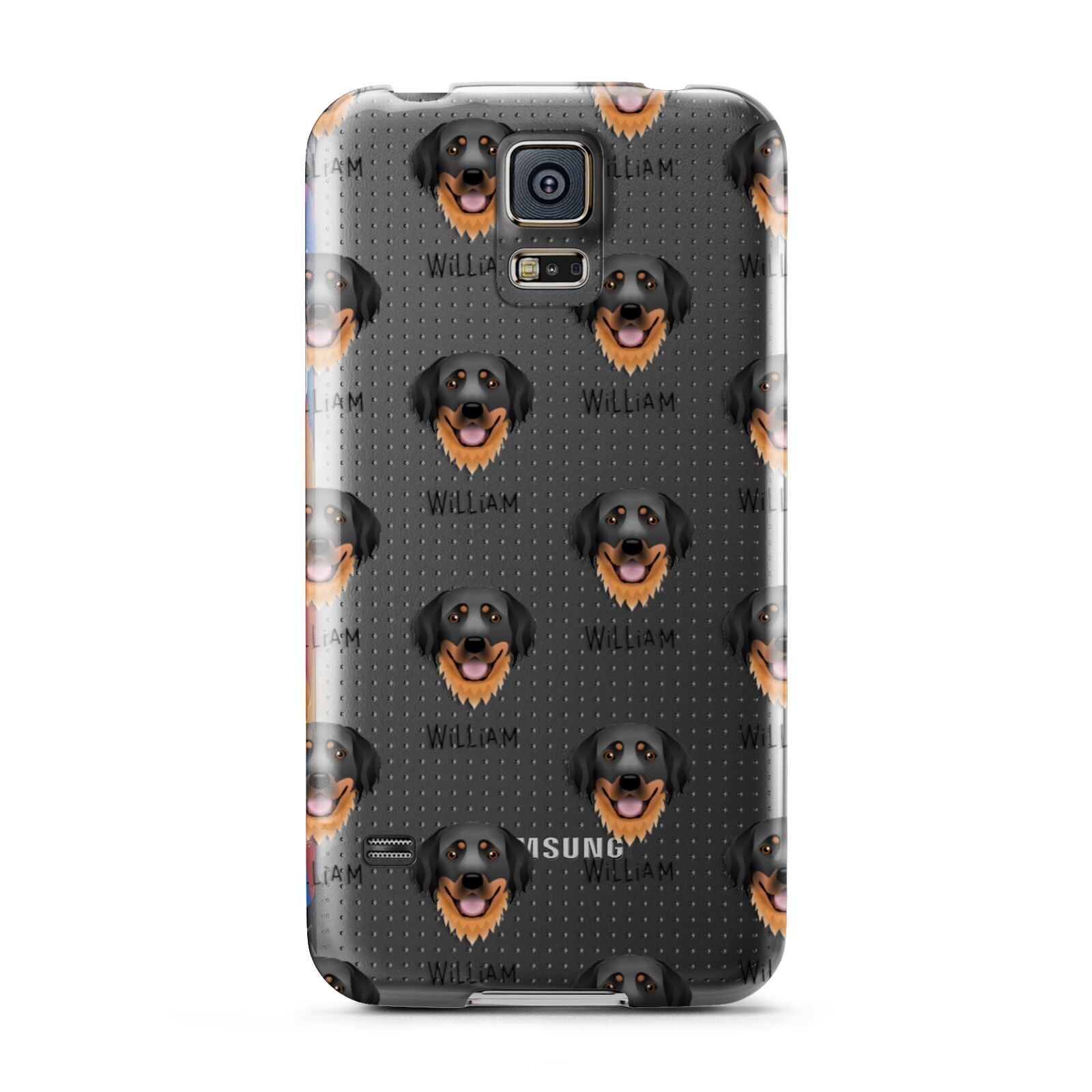 Hovawart Icon with Name Samsung Galaxy S5 Case