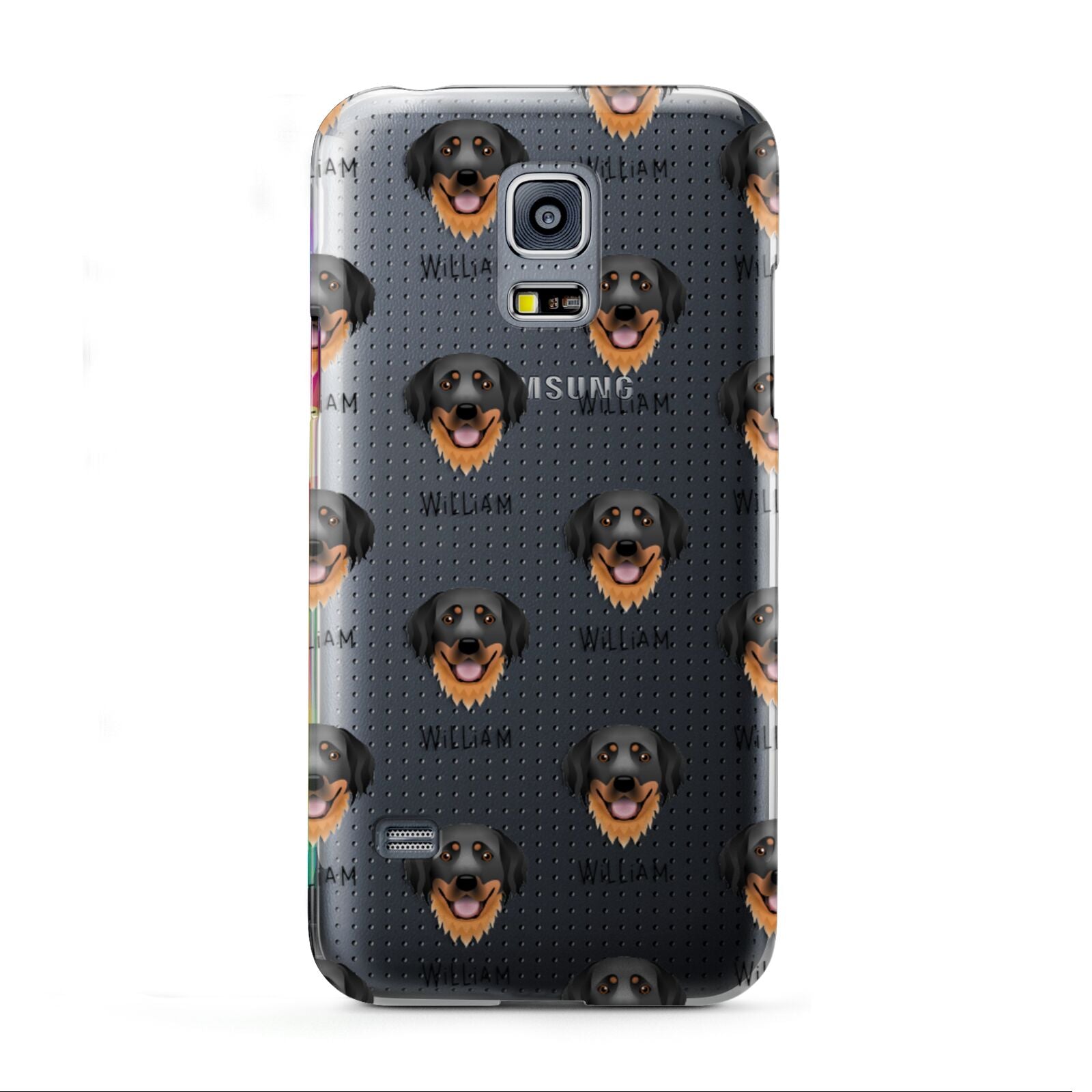 Hovawart Icon with Name Samsung Galaxy S5 Mini Case