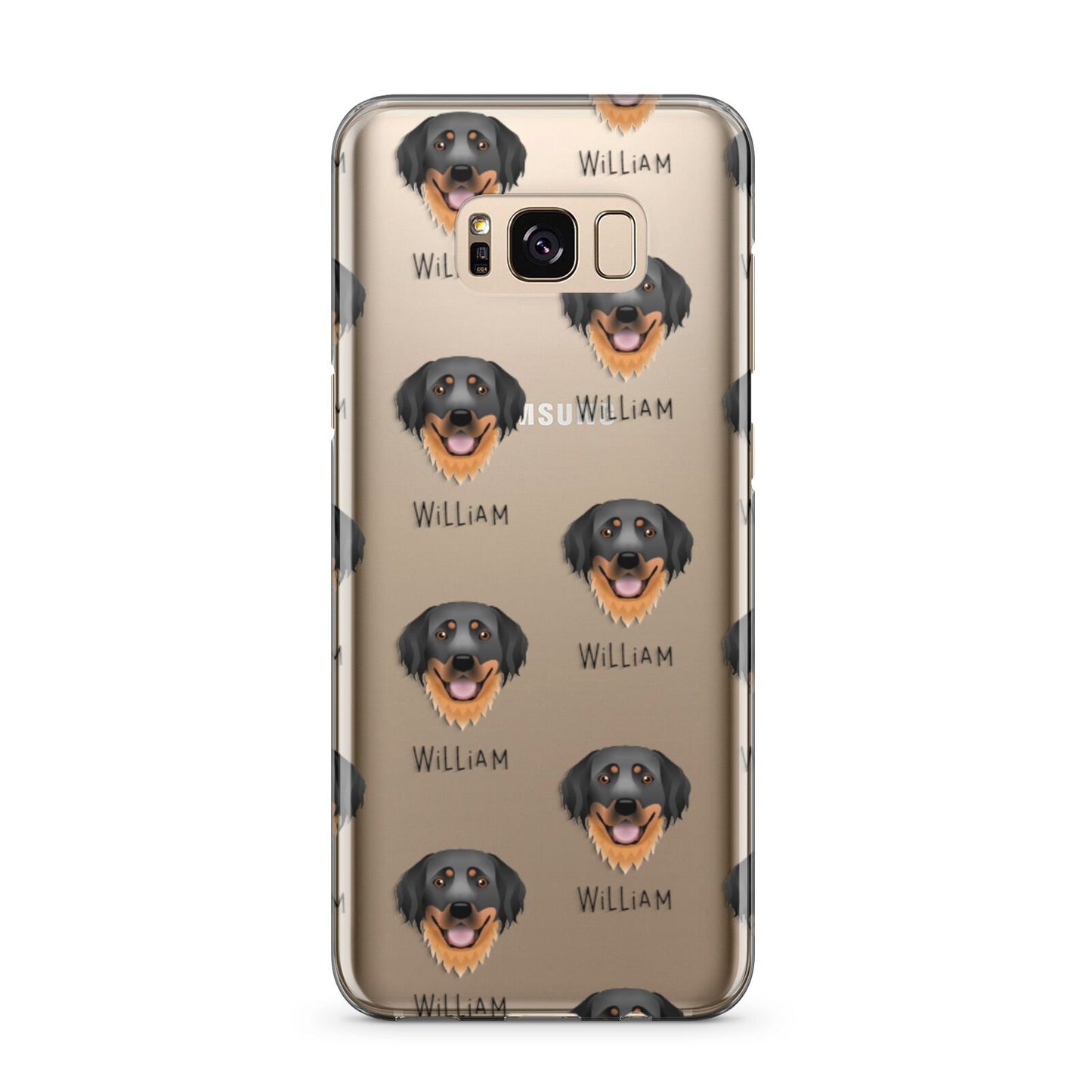 Hovawart Icon with Name Samsung Galaxy S8 Plus Case