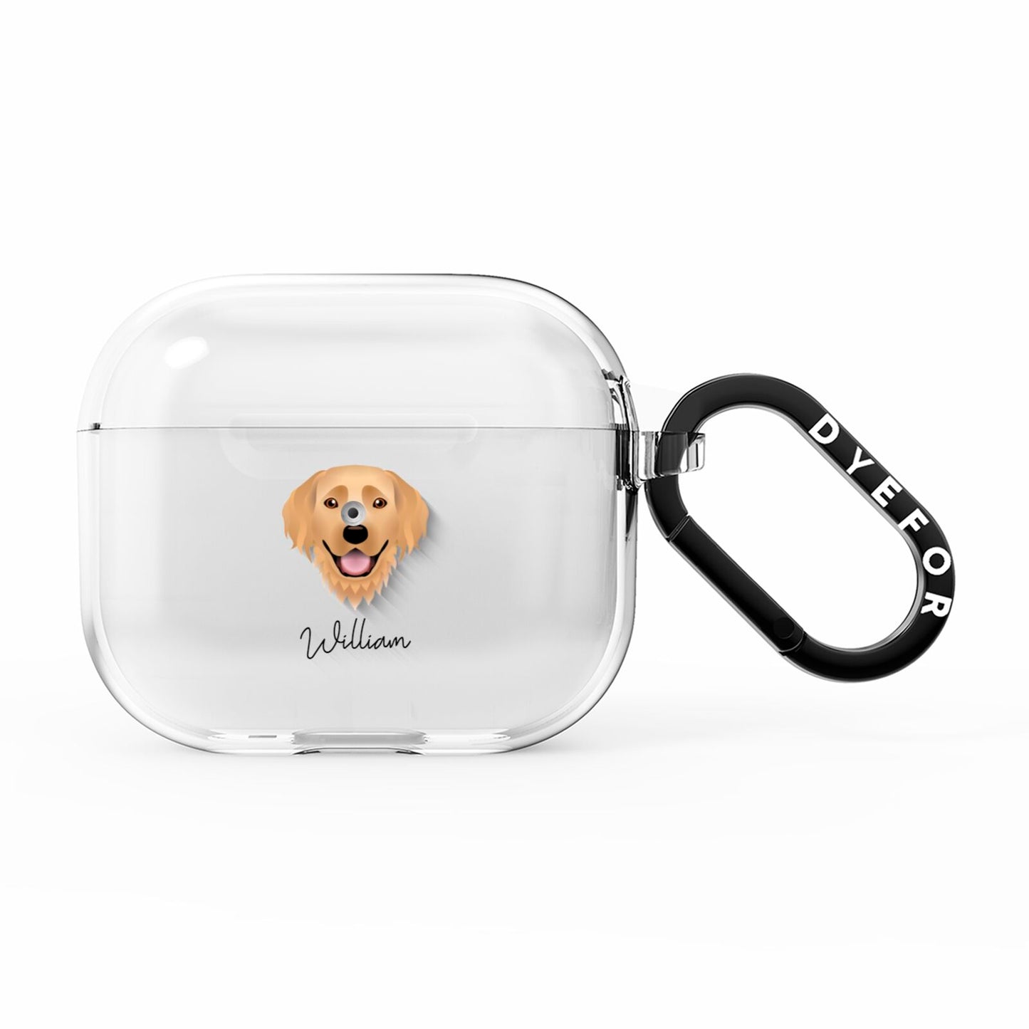 Hovawart Personalised AirPods Clear Case 3rd Gen