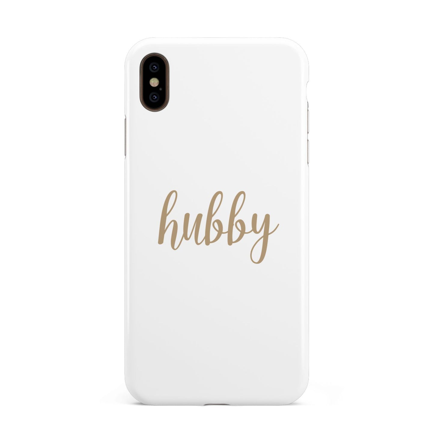 Hubby Apple iPhone Xs Max 3D Tough Case