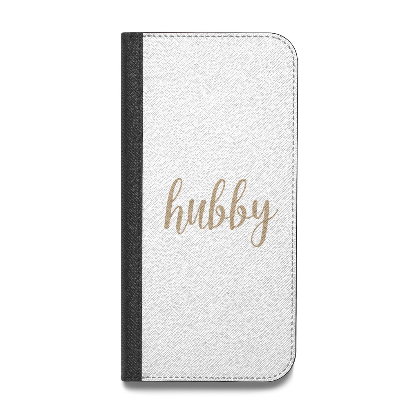 Hubby Vegan Leather Flip iPhone Case