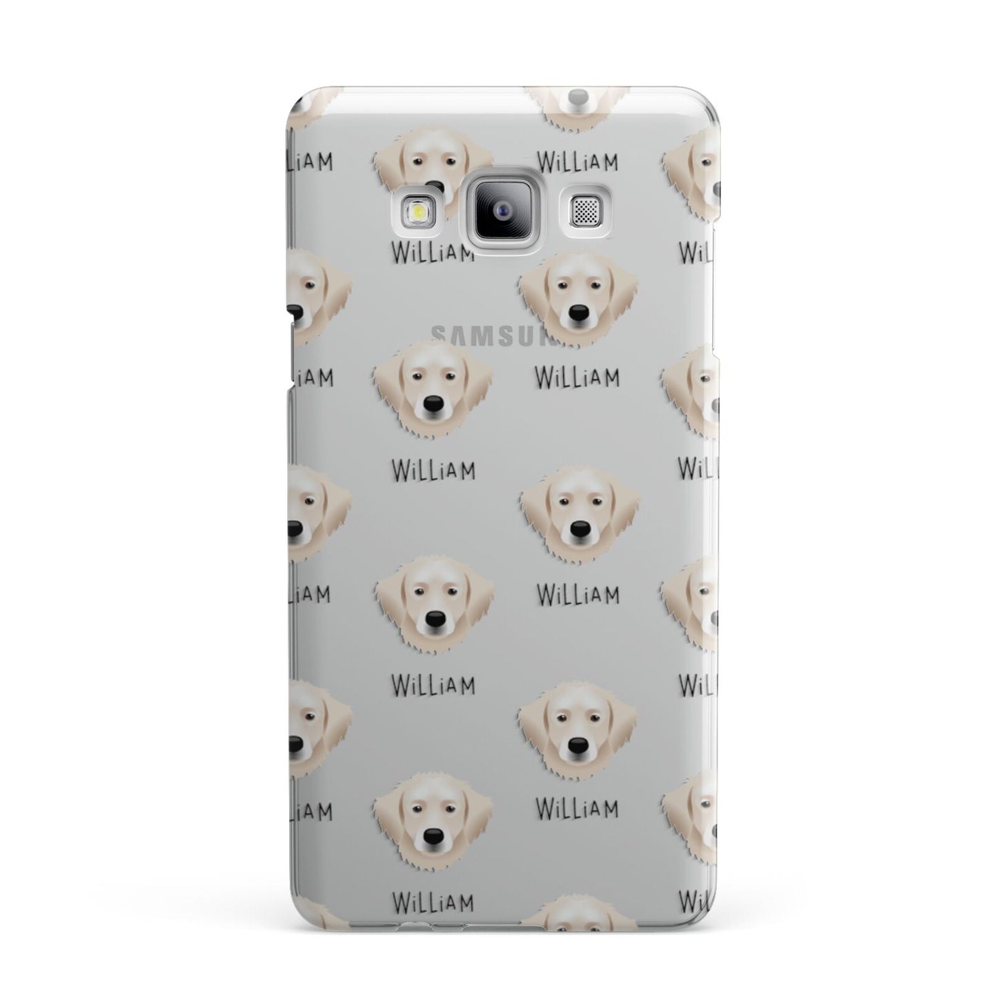 Hungarian Kuvasz Icon with Name Samsung Galaxy A7 2015 Case