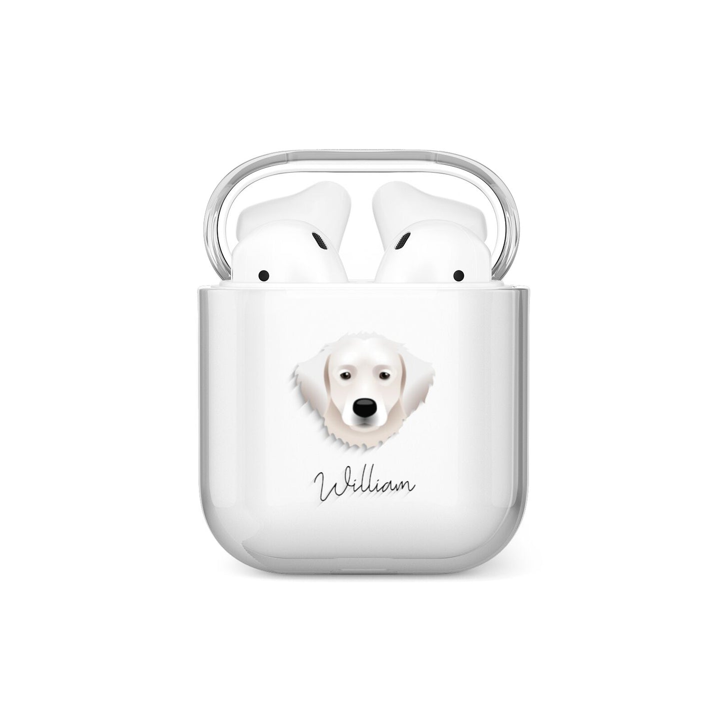 Hungarian Kuvasz Personalised AirPods Case