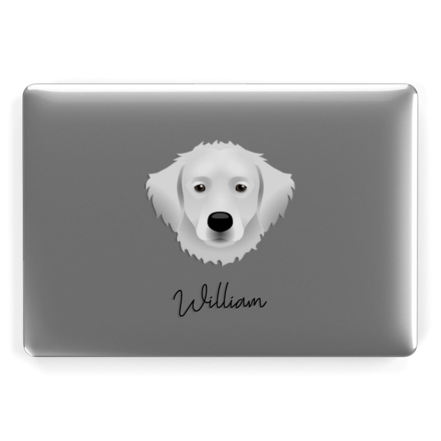 Hungarian Kuvasz Personalised Apple MacBook Case