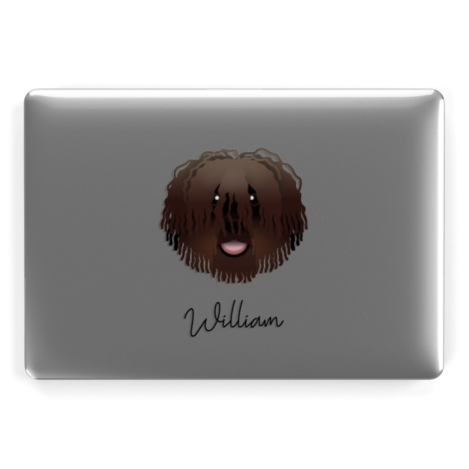 Hungarian Puli Personalised Apple MacBook Case