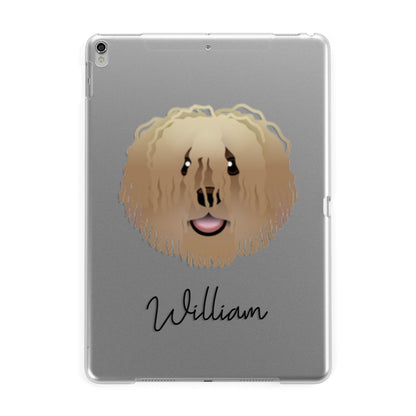 Hungarian Puli Personalised Apple iPad Silver Case