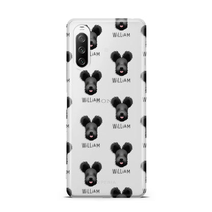 Hungarian Pumi Icon with Name Sony Xperia 10 III Case